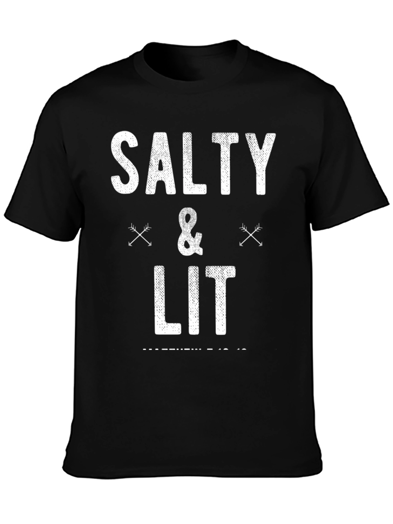 Salty & Lit Graphic Tee - Trendy Casual Wear