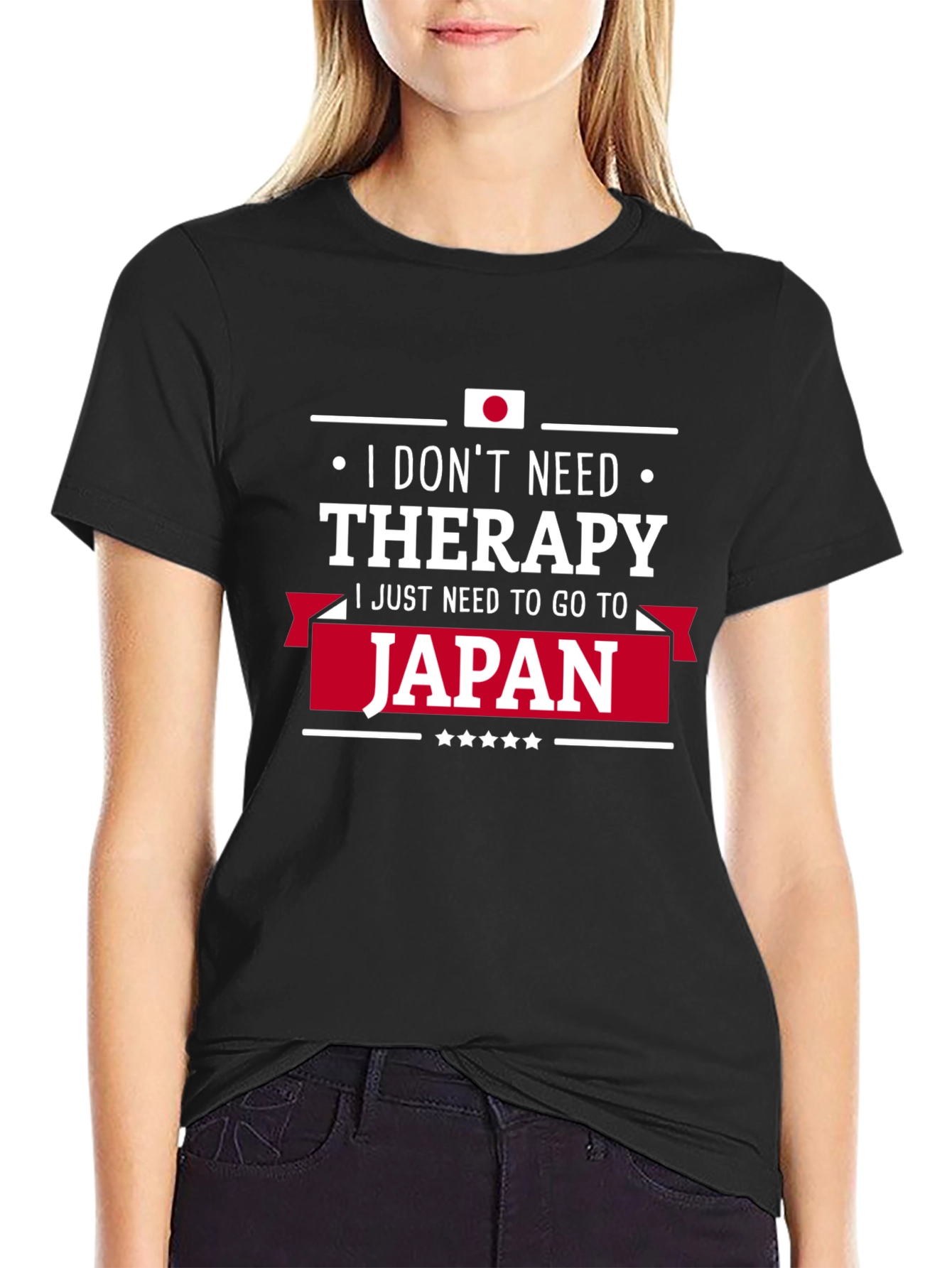 Japan Therapy T-Shirt - Travel Destination Tee