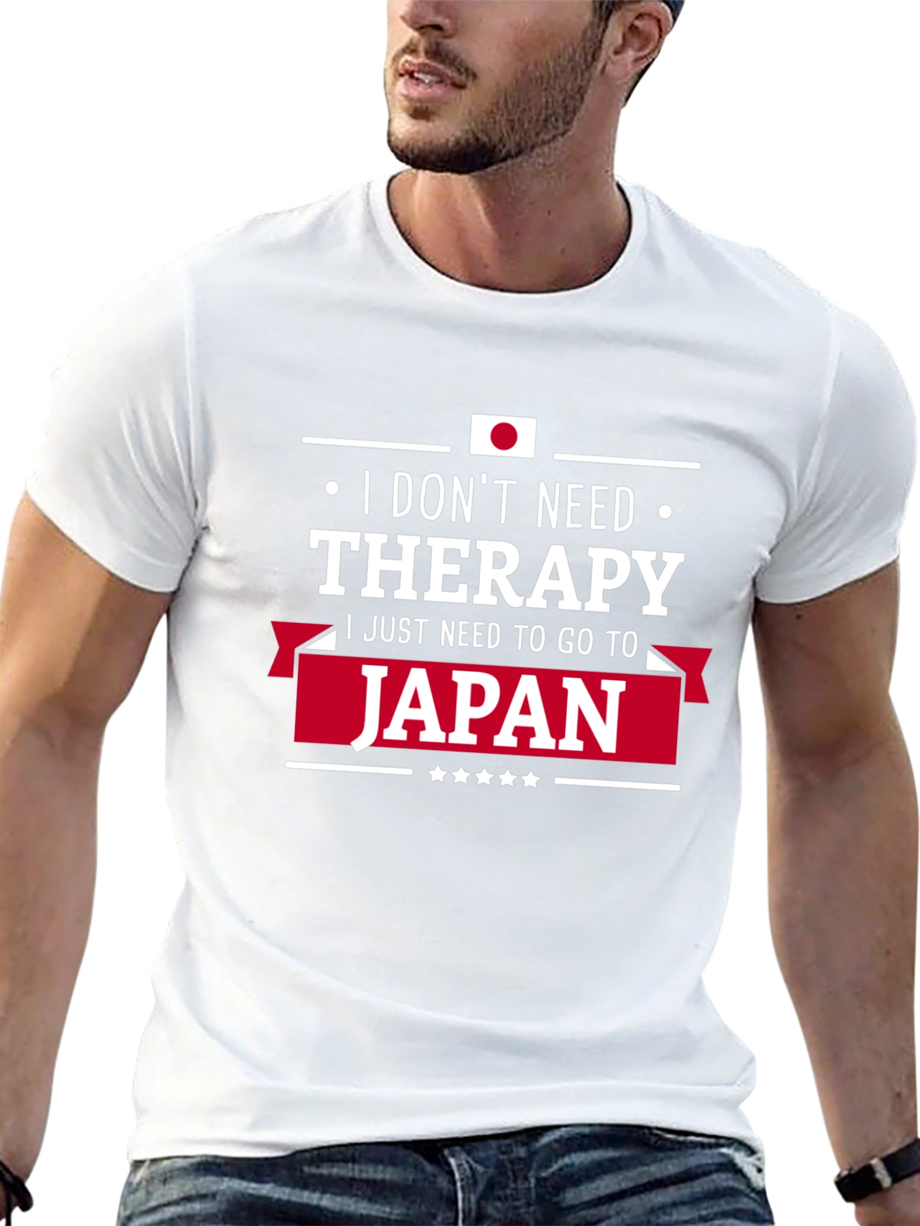 Japan Therapy T-Shirt - Travel Destination Tee