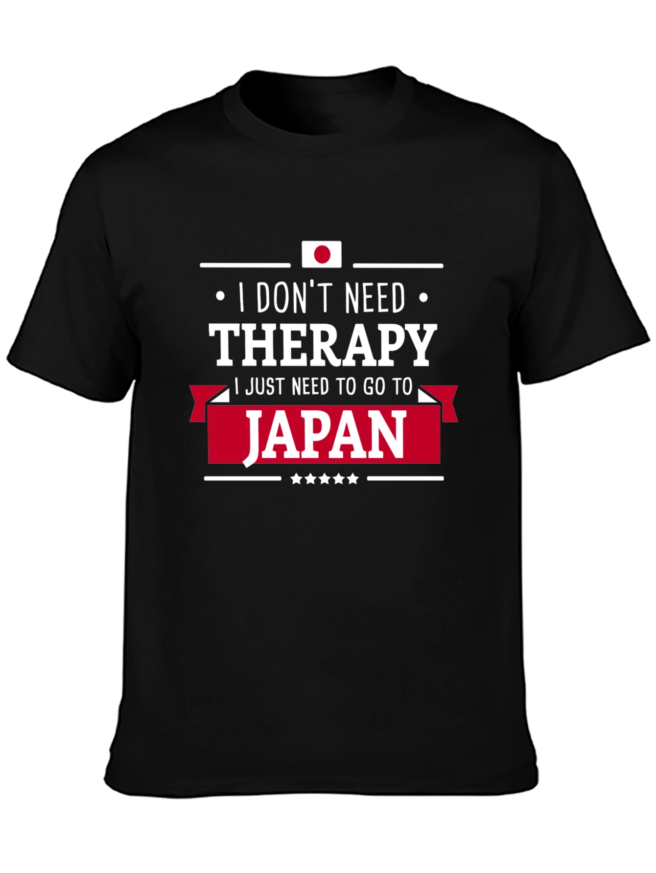 Japan Therapy T-Shirt - Travel Destination Tee