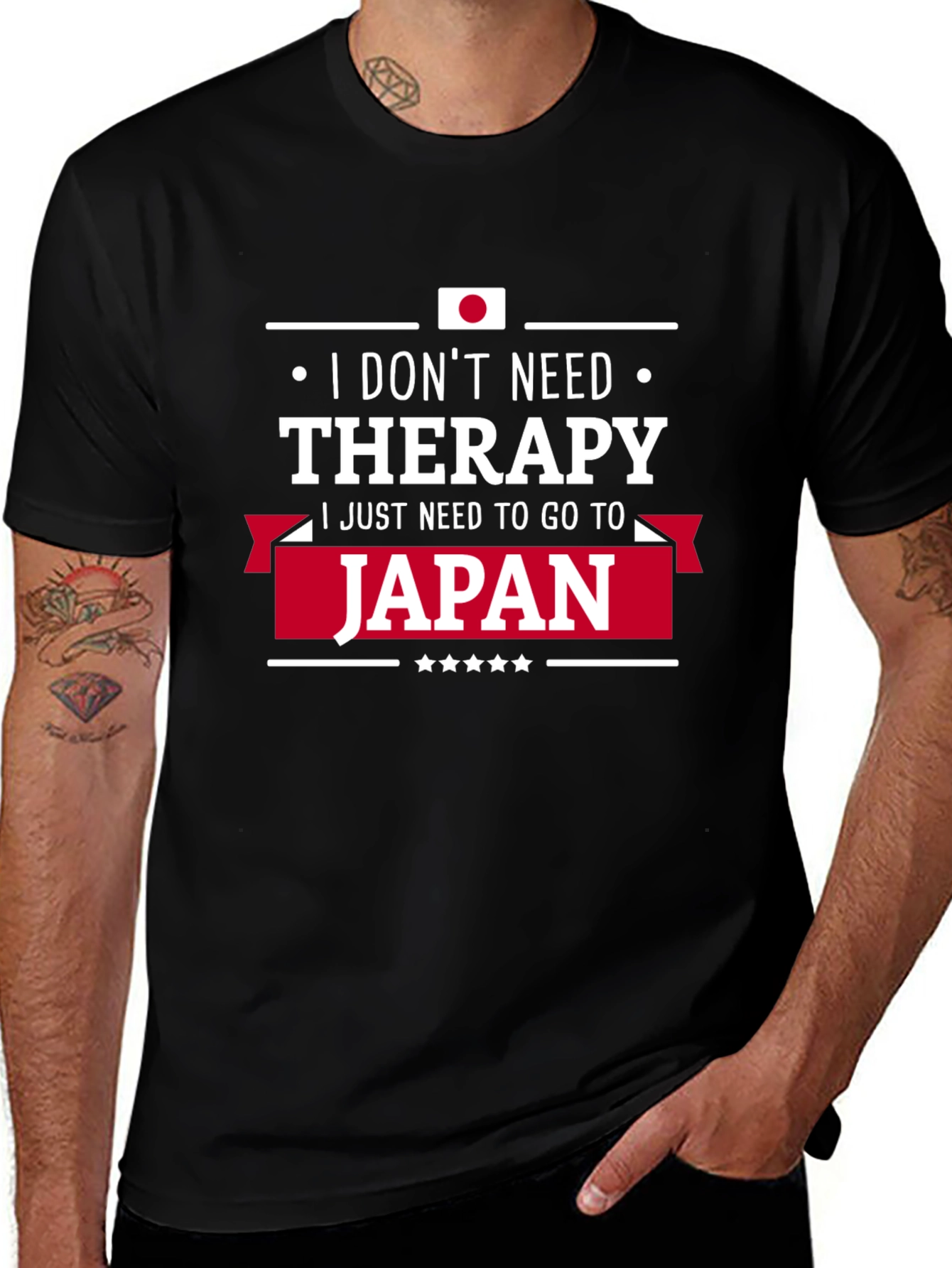 Japan Therapy T-Shirt - Travel Destination Tee