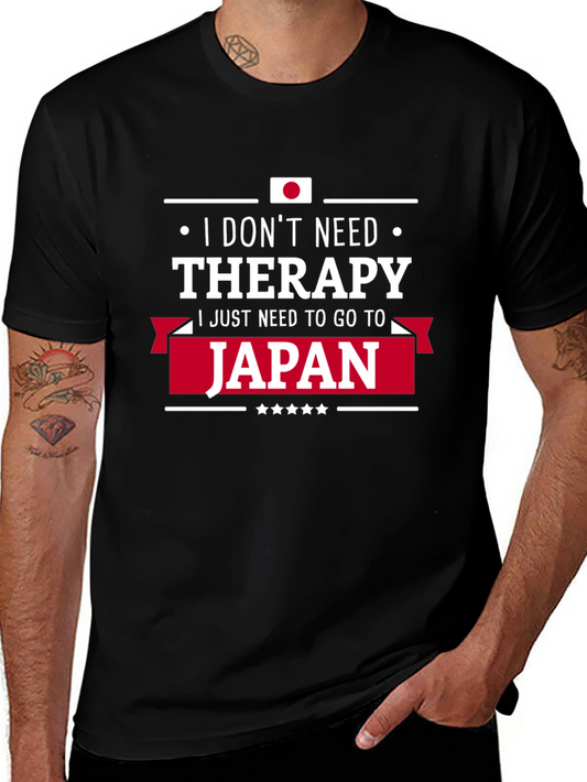 Japan Therapy T-Shirt - Travel Destination Tee