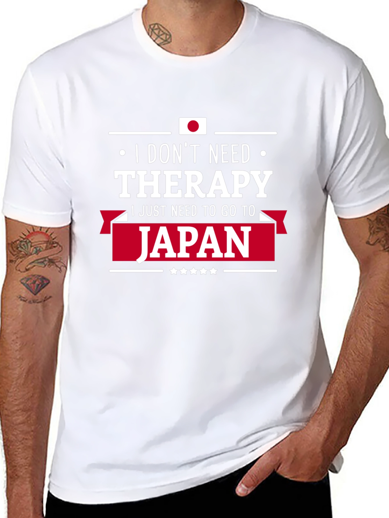 Japan Therapy T-Shirt - Travel Destination Tee