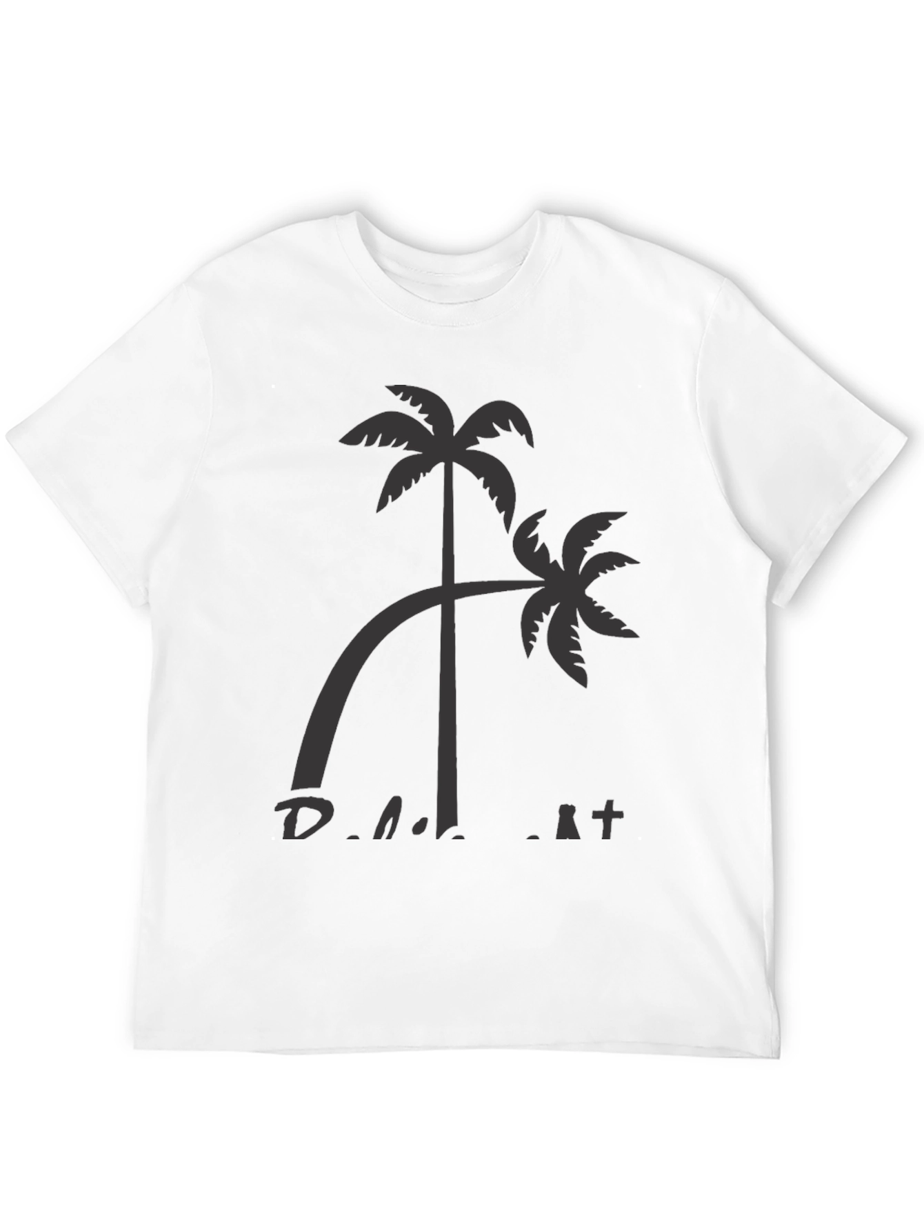 Palm Tree Graphic Tee - Casual Comfort Shirt