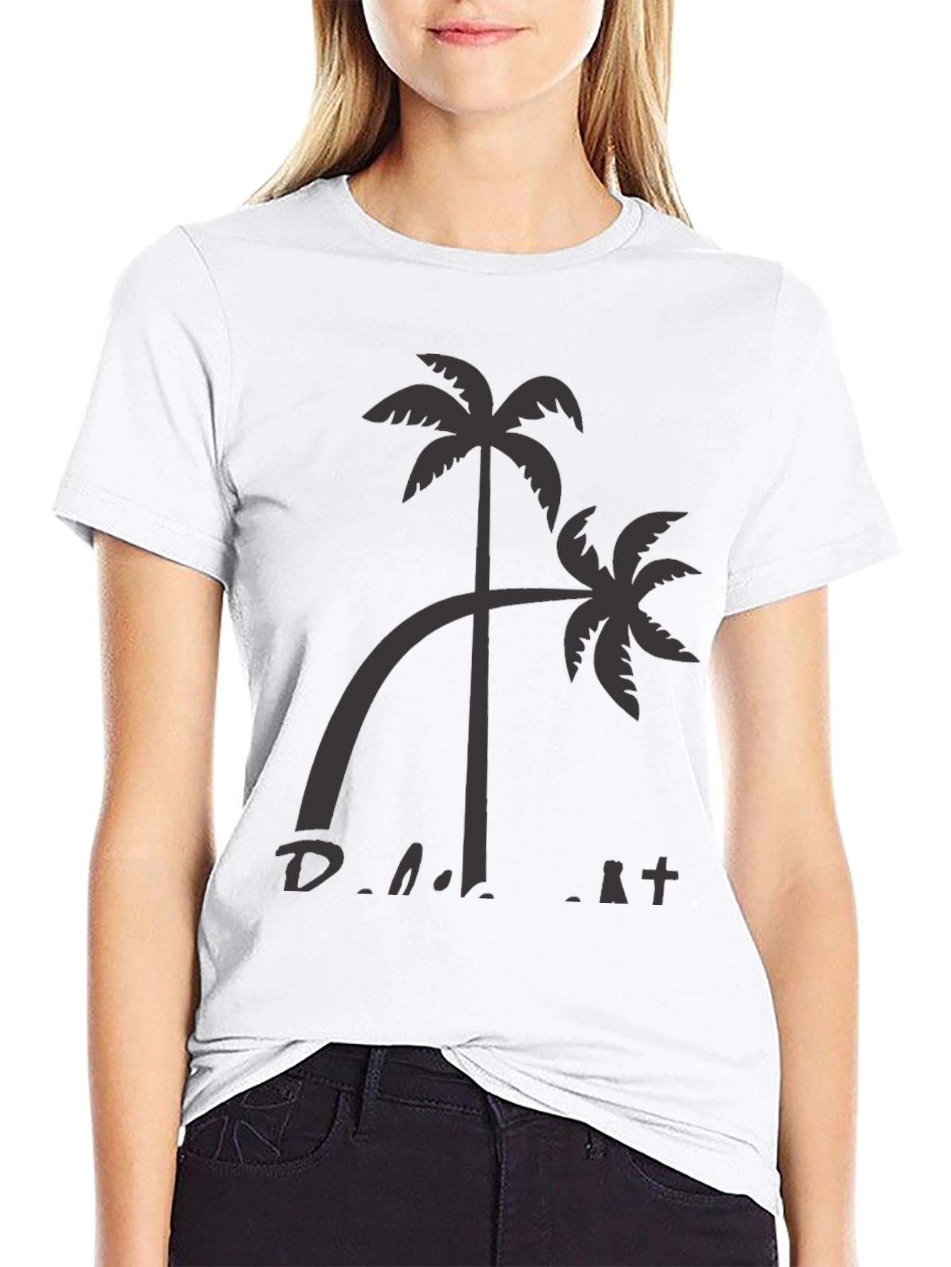Palm Tree Graphic Tee - Casual Comfort Shirt