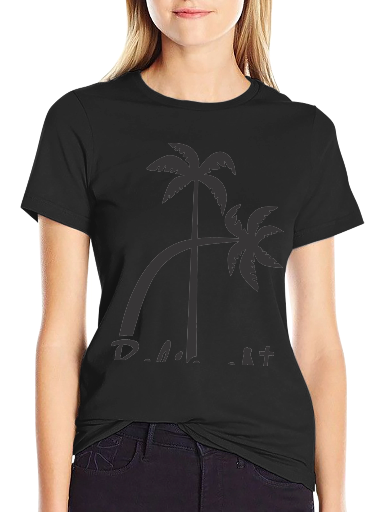 Palm Tree Graphic Tee - Casual Comfort Shirt