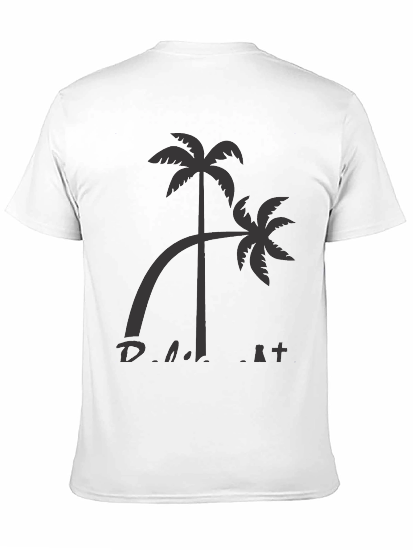 Palm Tree Graphic Tee - Casual Comfort Shirt