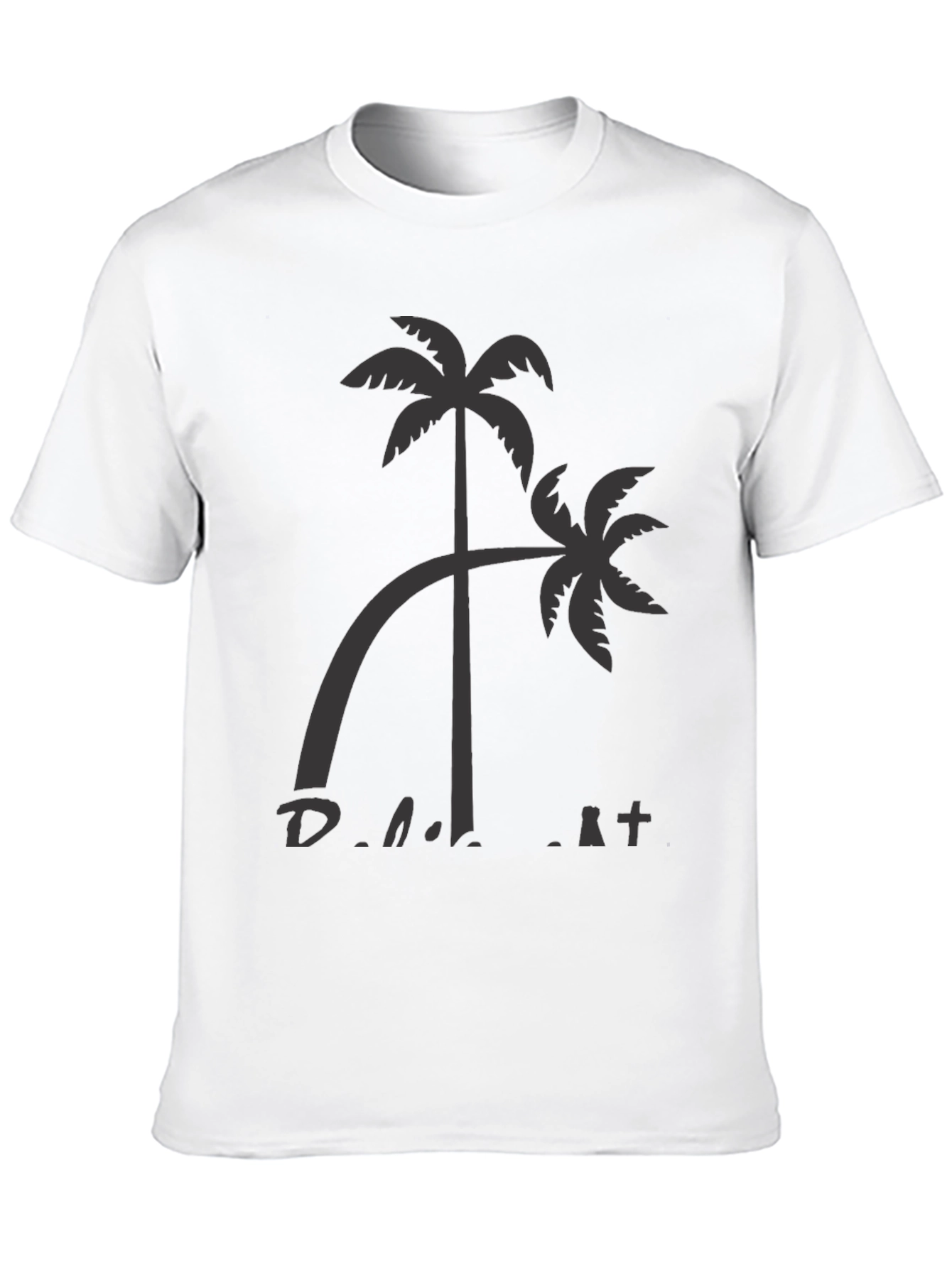 Palm Tree Graphic Tee - Casual Comfort Shirt