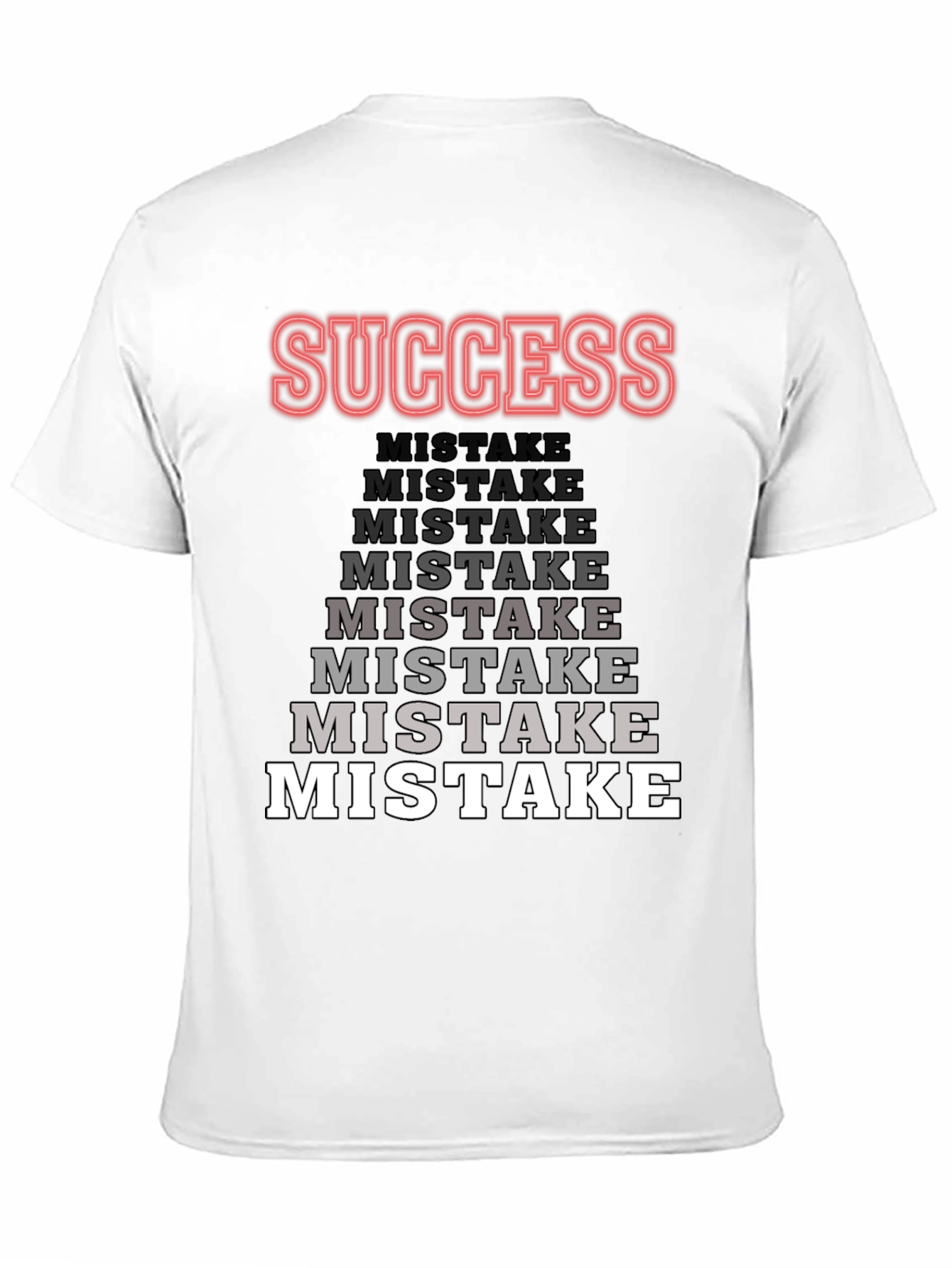 Success Over Mistake Graphic Tee