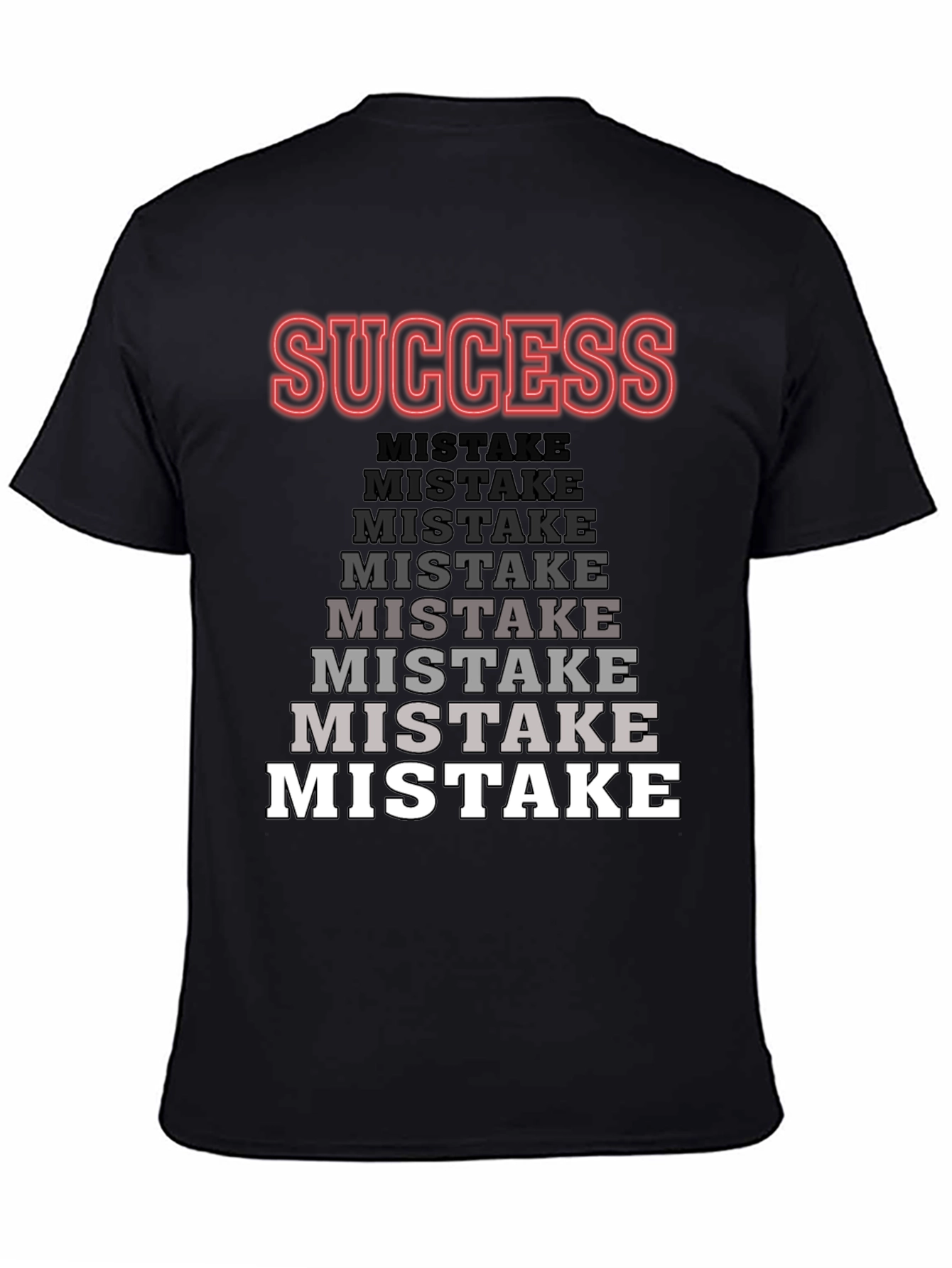 Success Over Mistake Graphic Tee