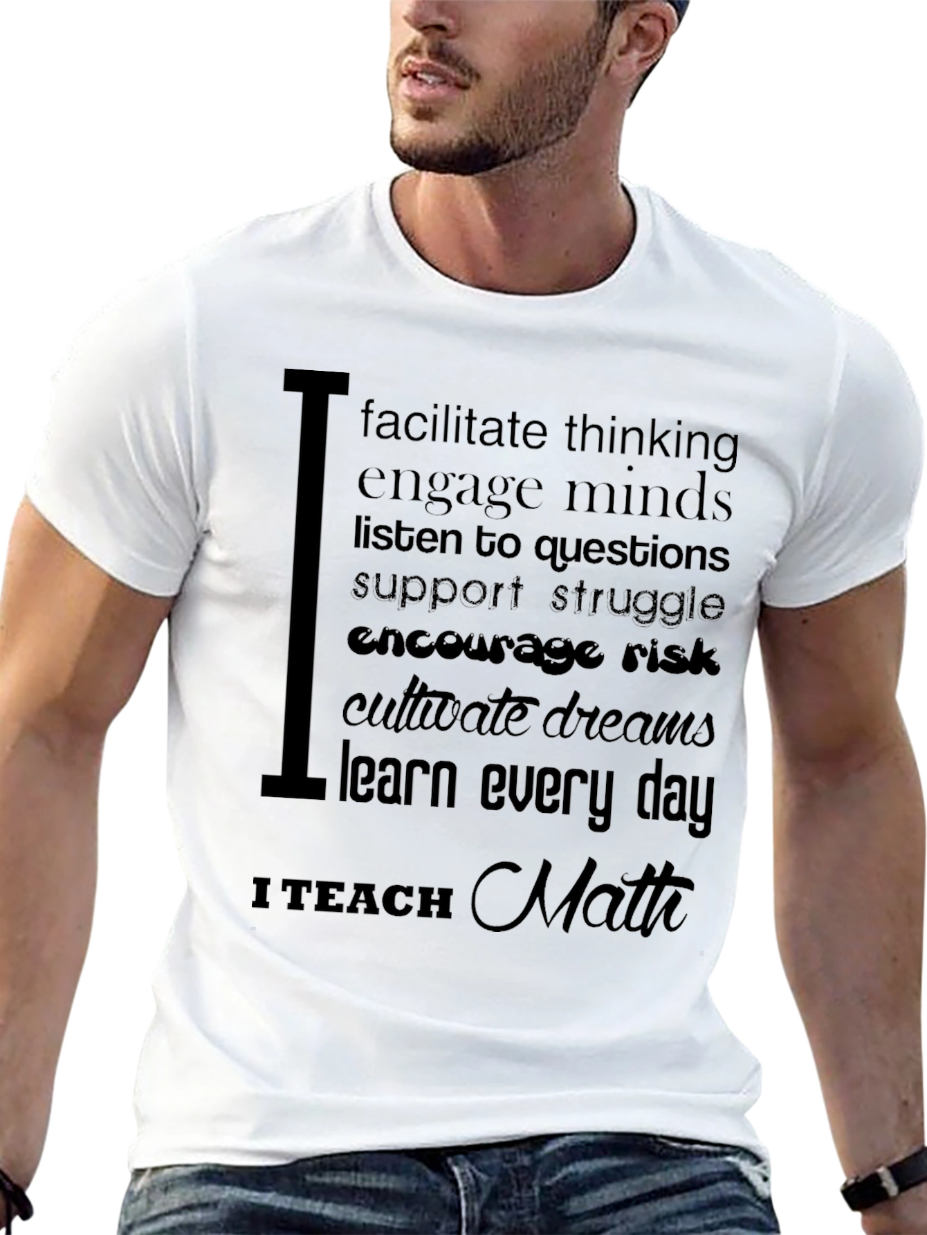 I Teach Math T-Shirt