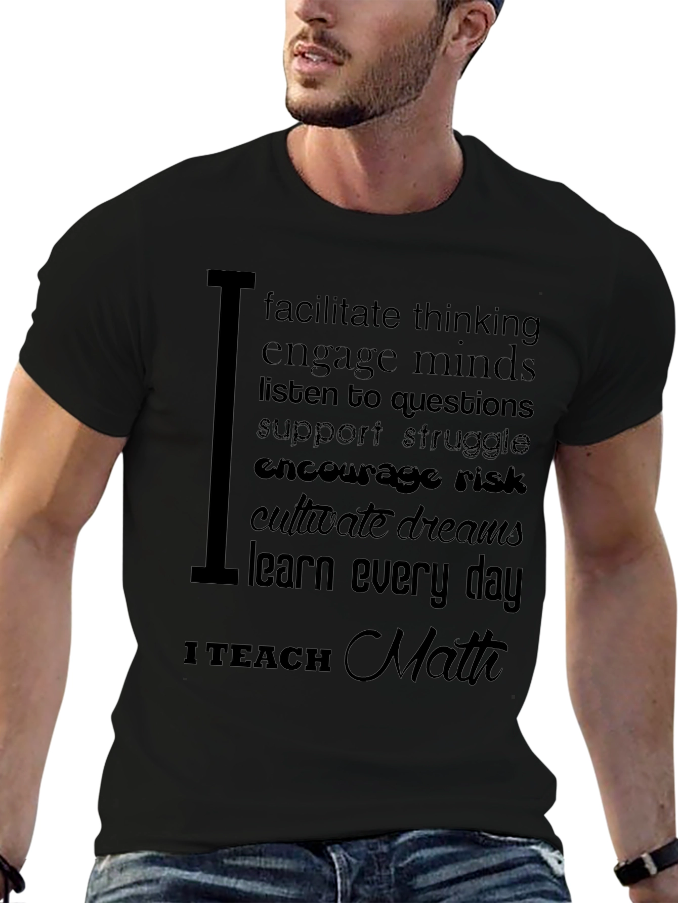 I Teach Math T-Shirt