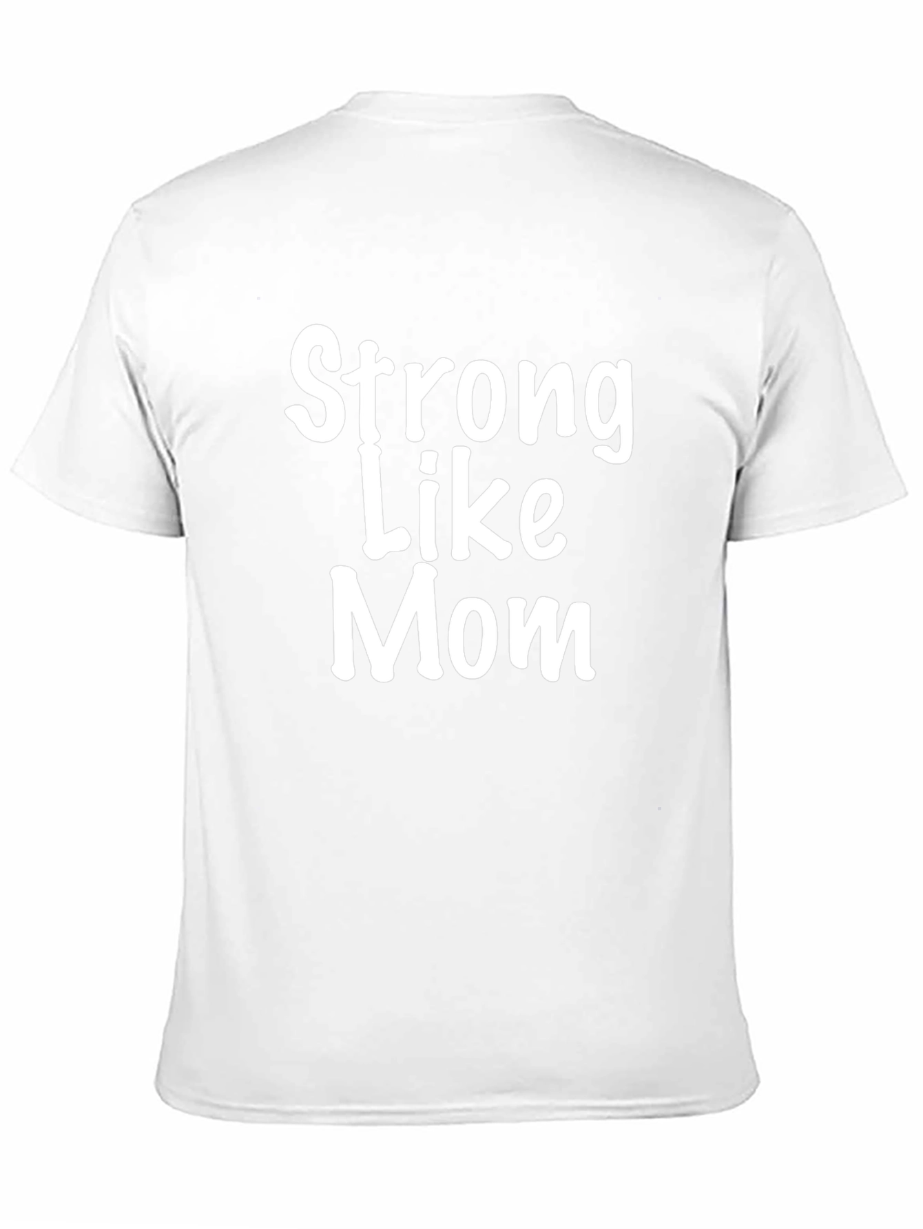 Strong Like Mom Black T-Shirt
