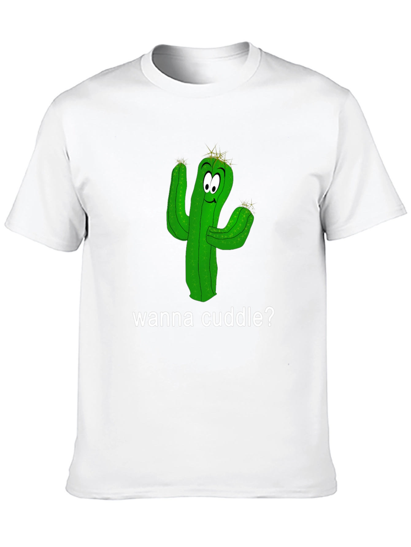 Cuddle Cactus T-Shirt - Funny Graphic Tee