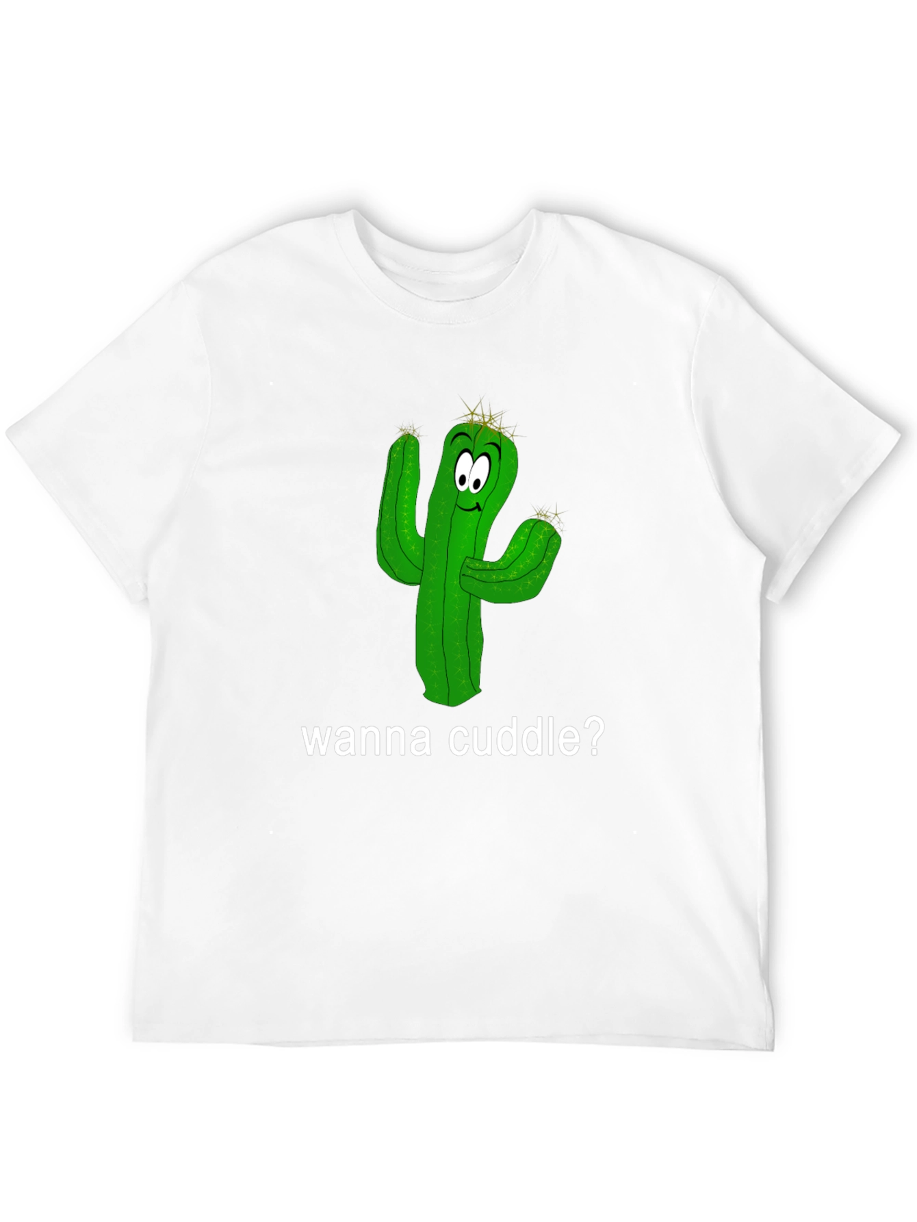 Cuddle Cactus T-Shirt - Funny Graphic Tee