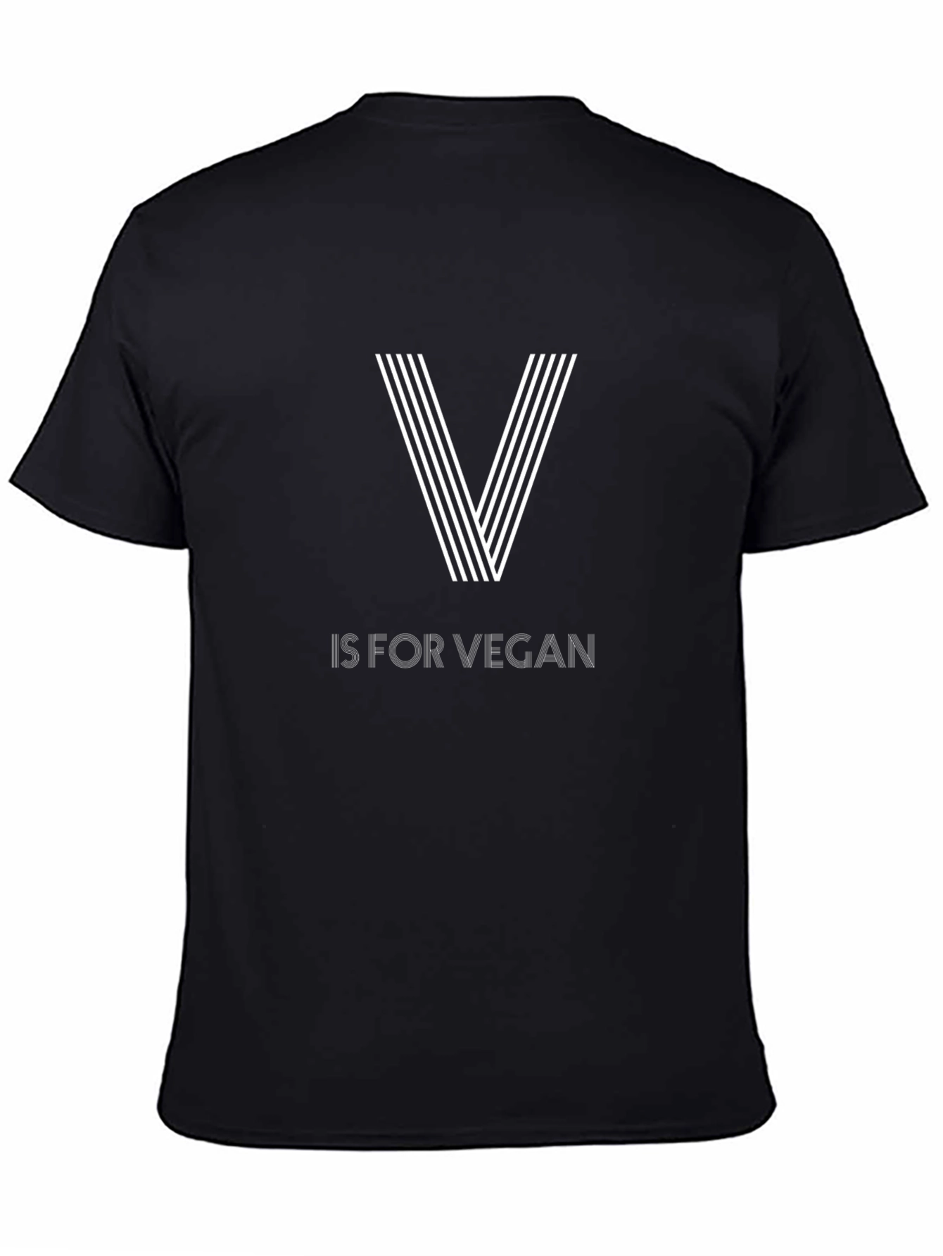 Vegan V Graphic Tee - Stylish & Comfortable