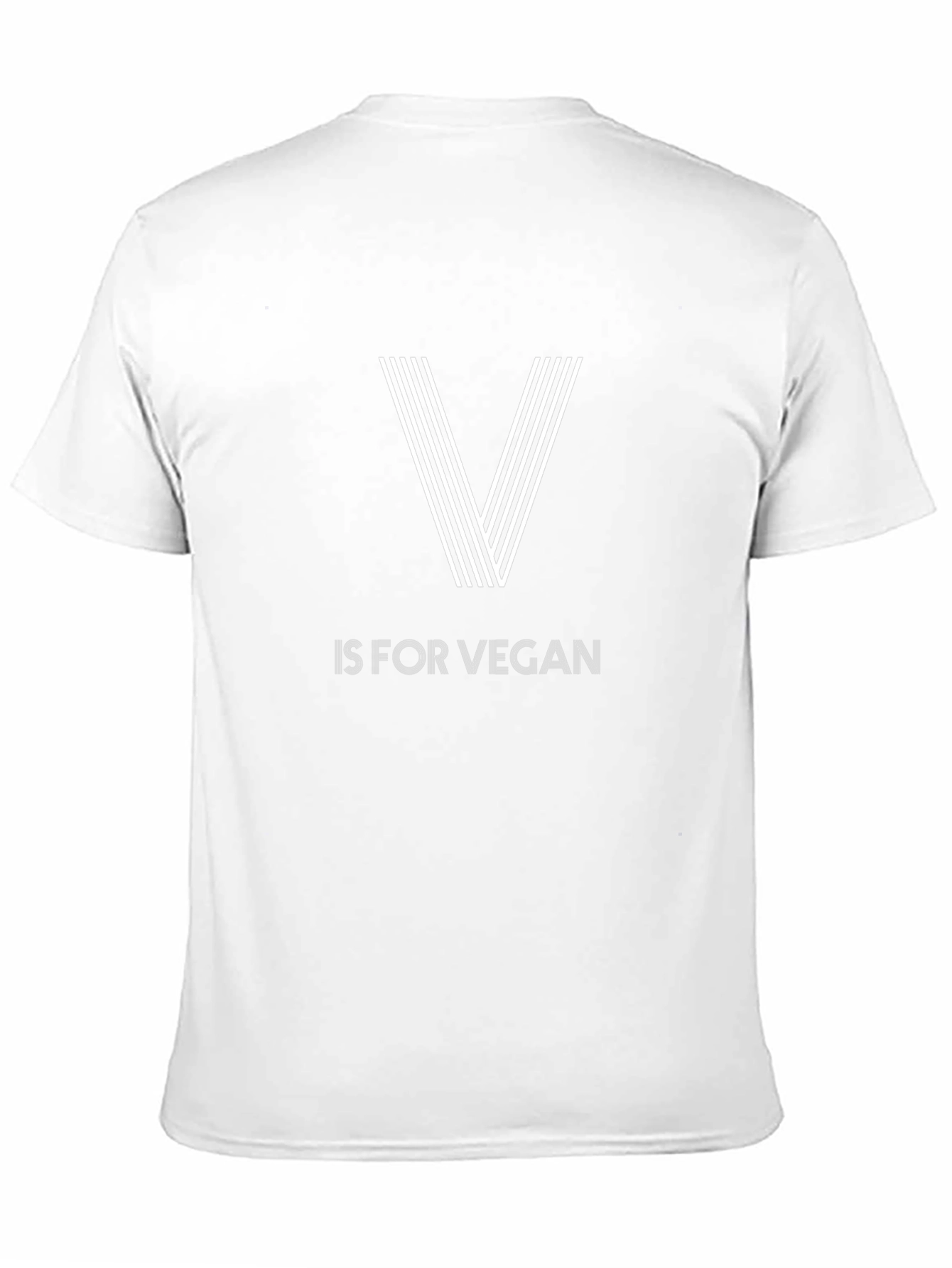 Vegan V Graphic Tee - Stylish & Comfortable