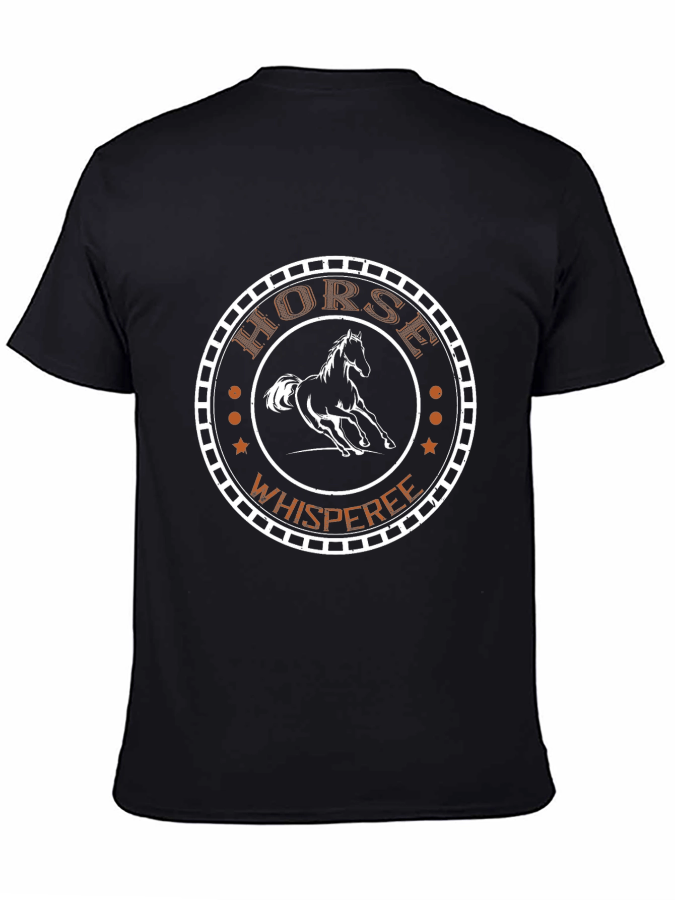Horse Whisperer Graphic Tee - Black