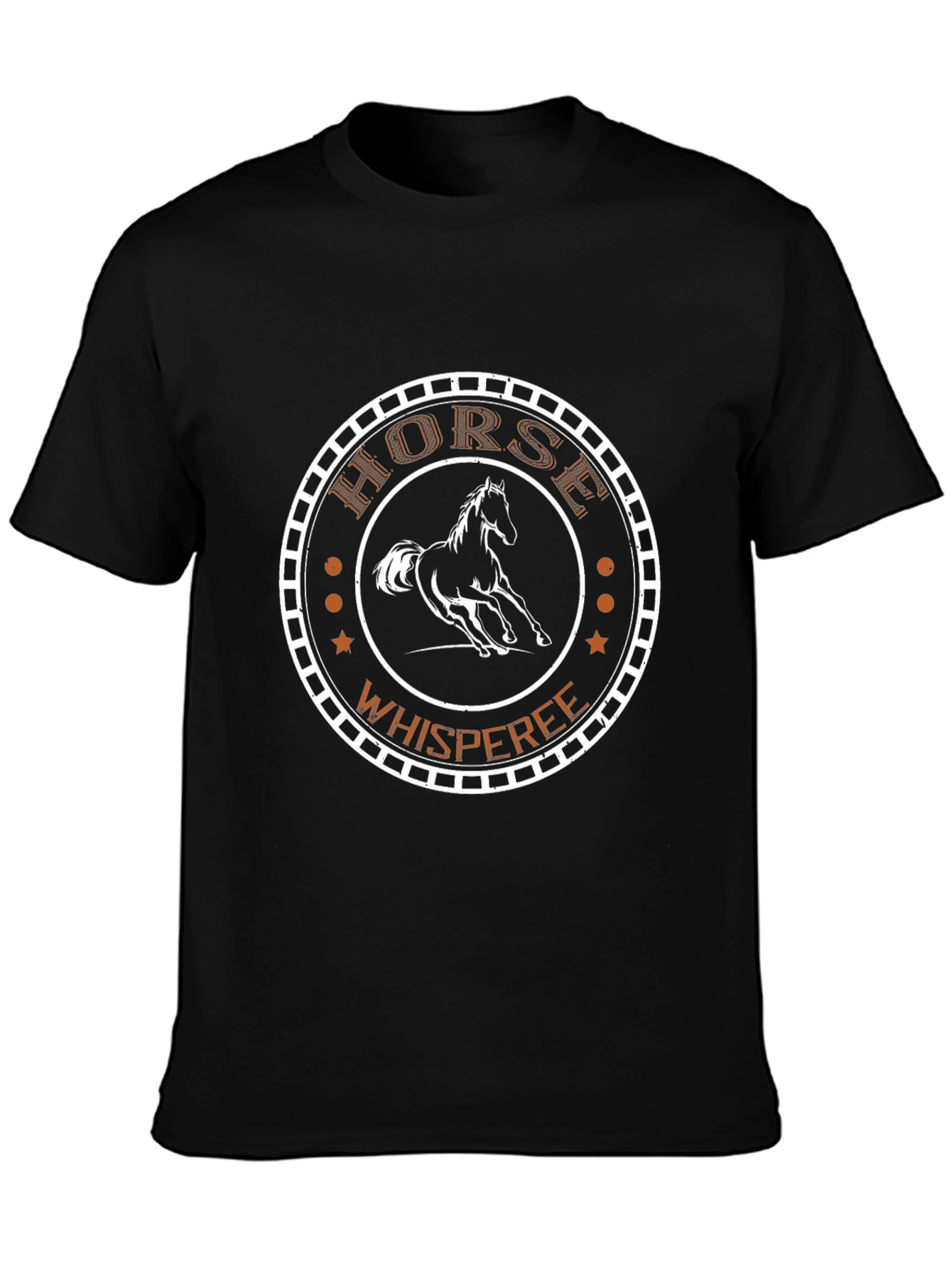 Horse Whisperer Graphic Tee - Black