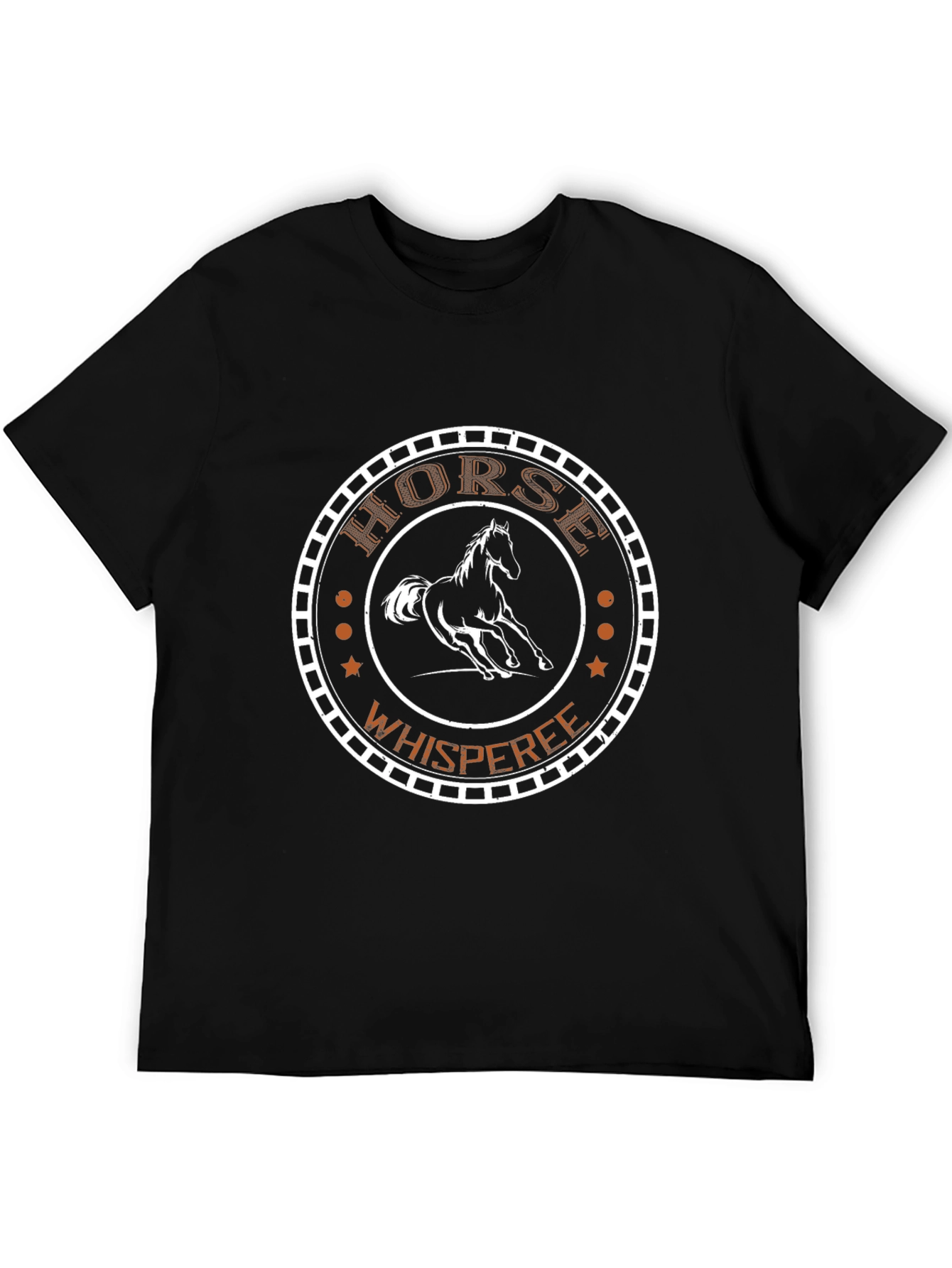 Horse Whisperer Graphic Tee - Black