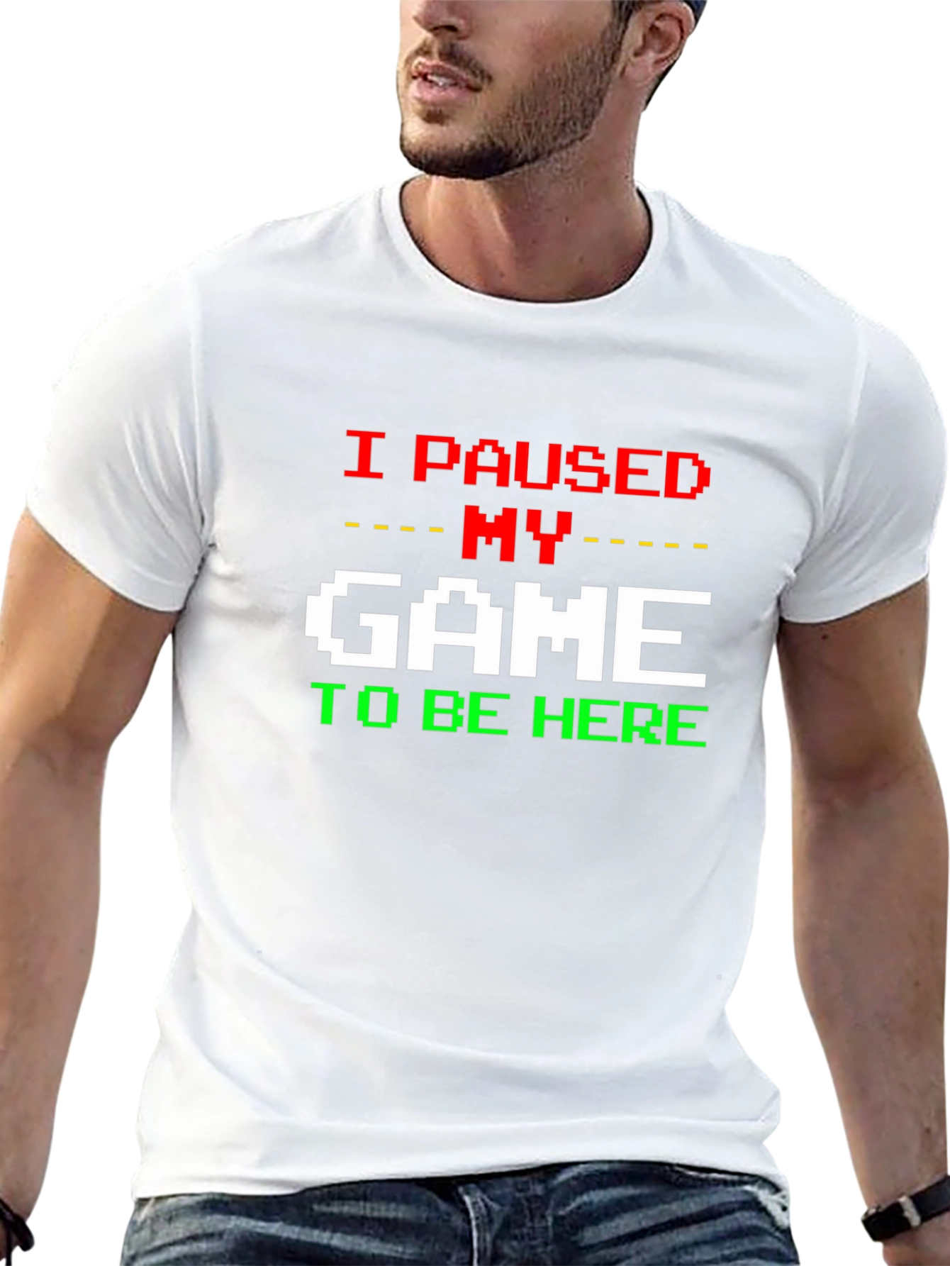 I Paused My Game T-Shirt - Gamer Tee