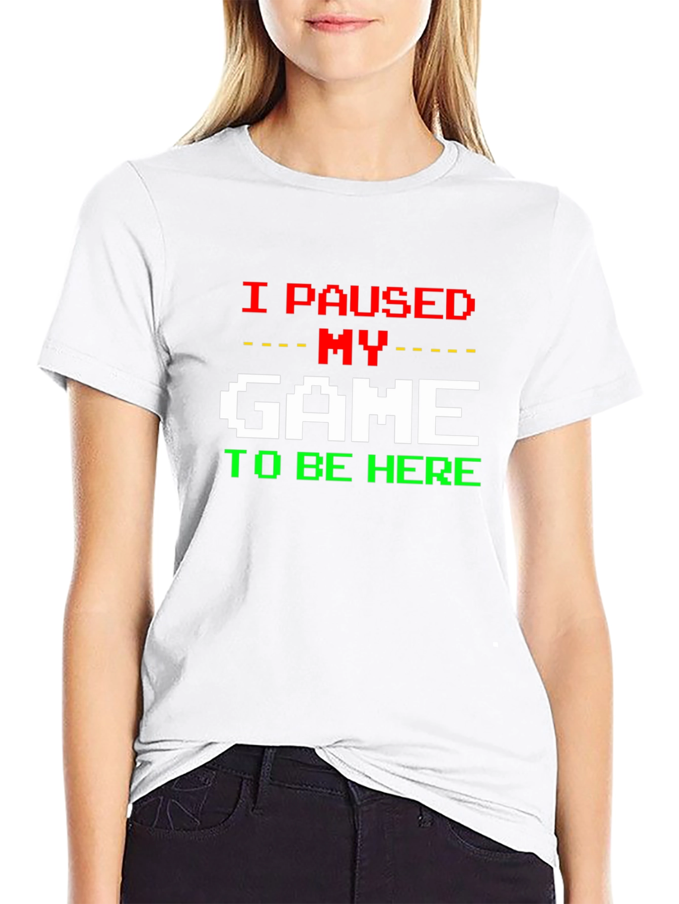 I Paused My Game T-Shirt - Gamer Tee