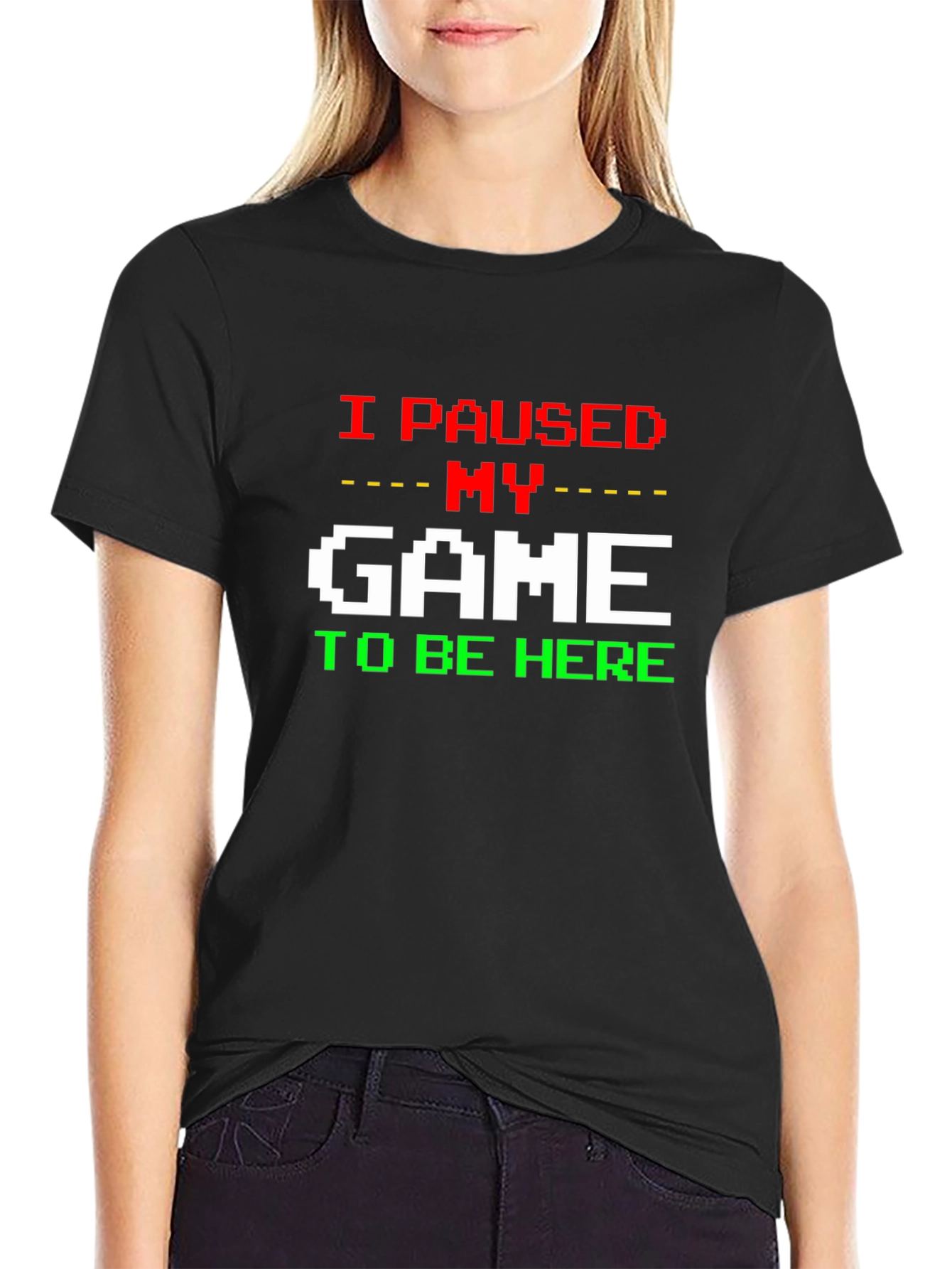 I Paused My Game T-Shirt - Gamer Tee