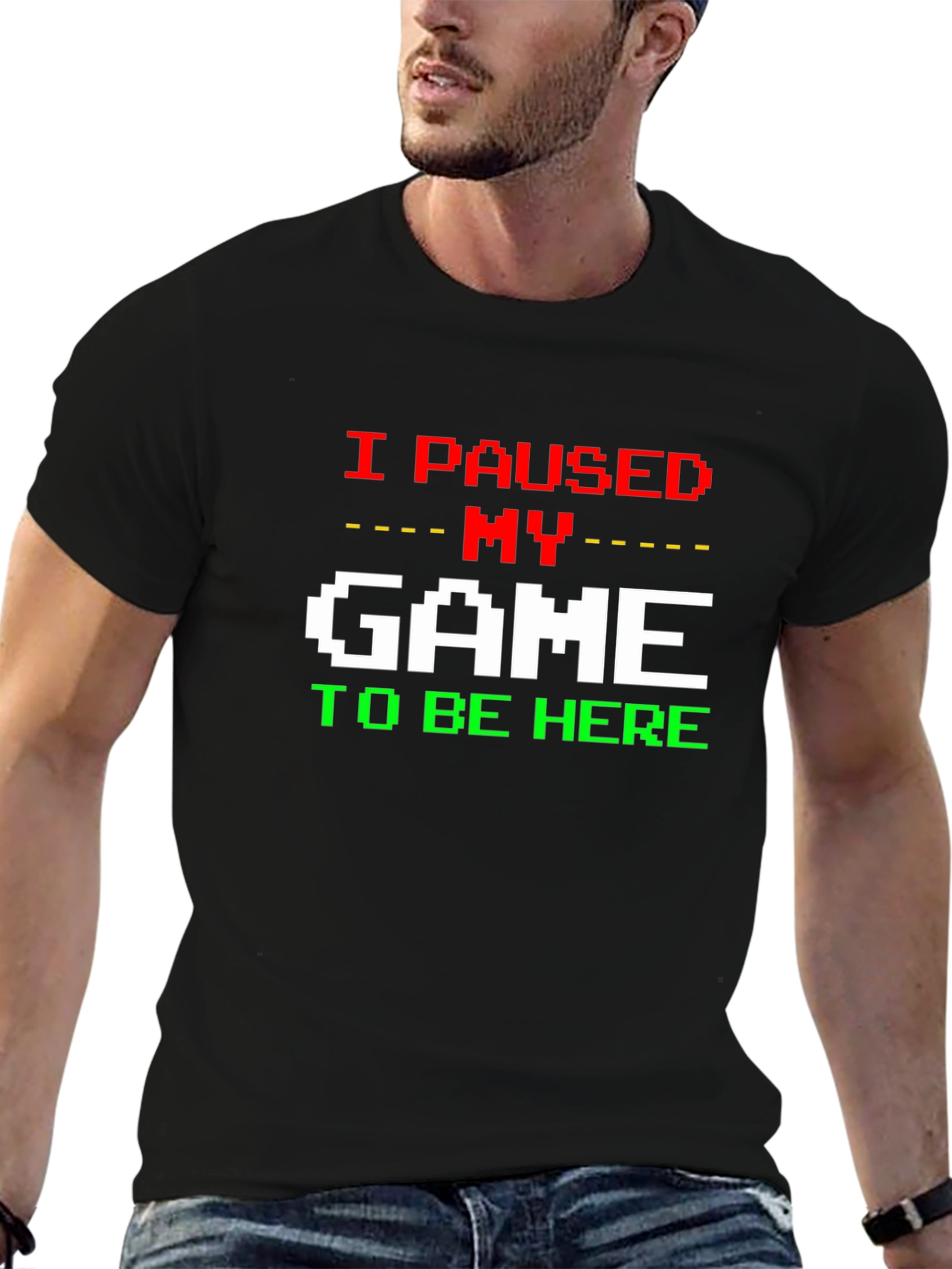 I Paused My Game T-Shirt - Gamer Tee