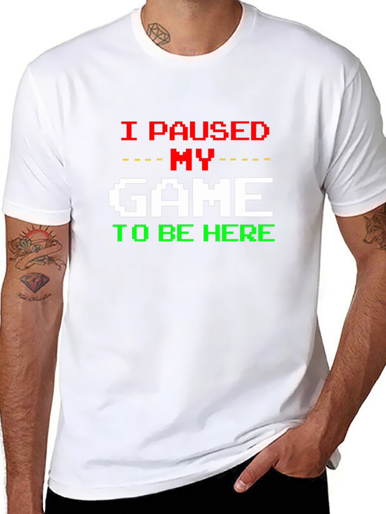 I Paused My Game T-Shirt - Gamer Tee