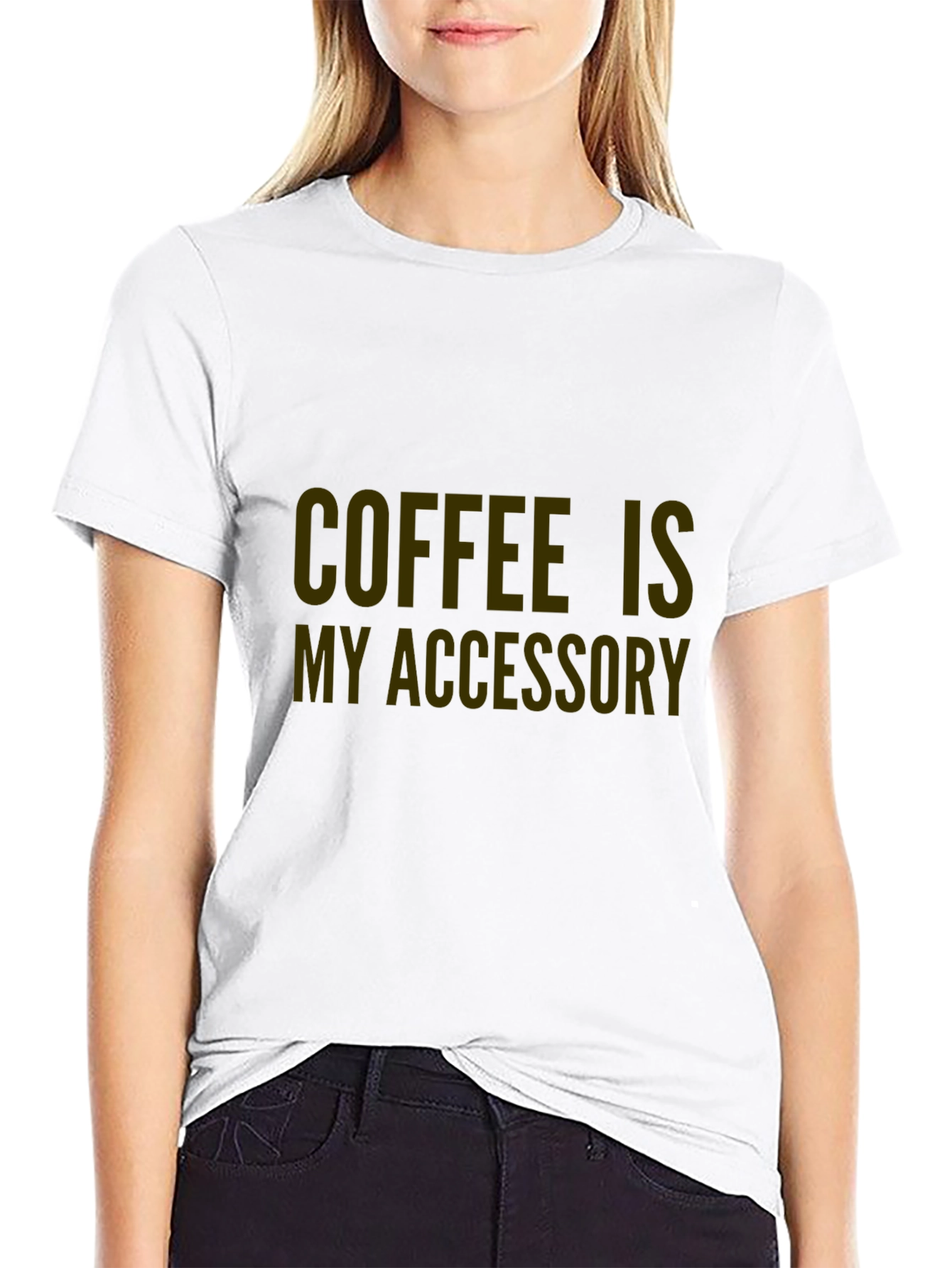 Coffee Is My Accessory Graphic Tee - Unisex