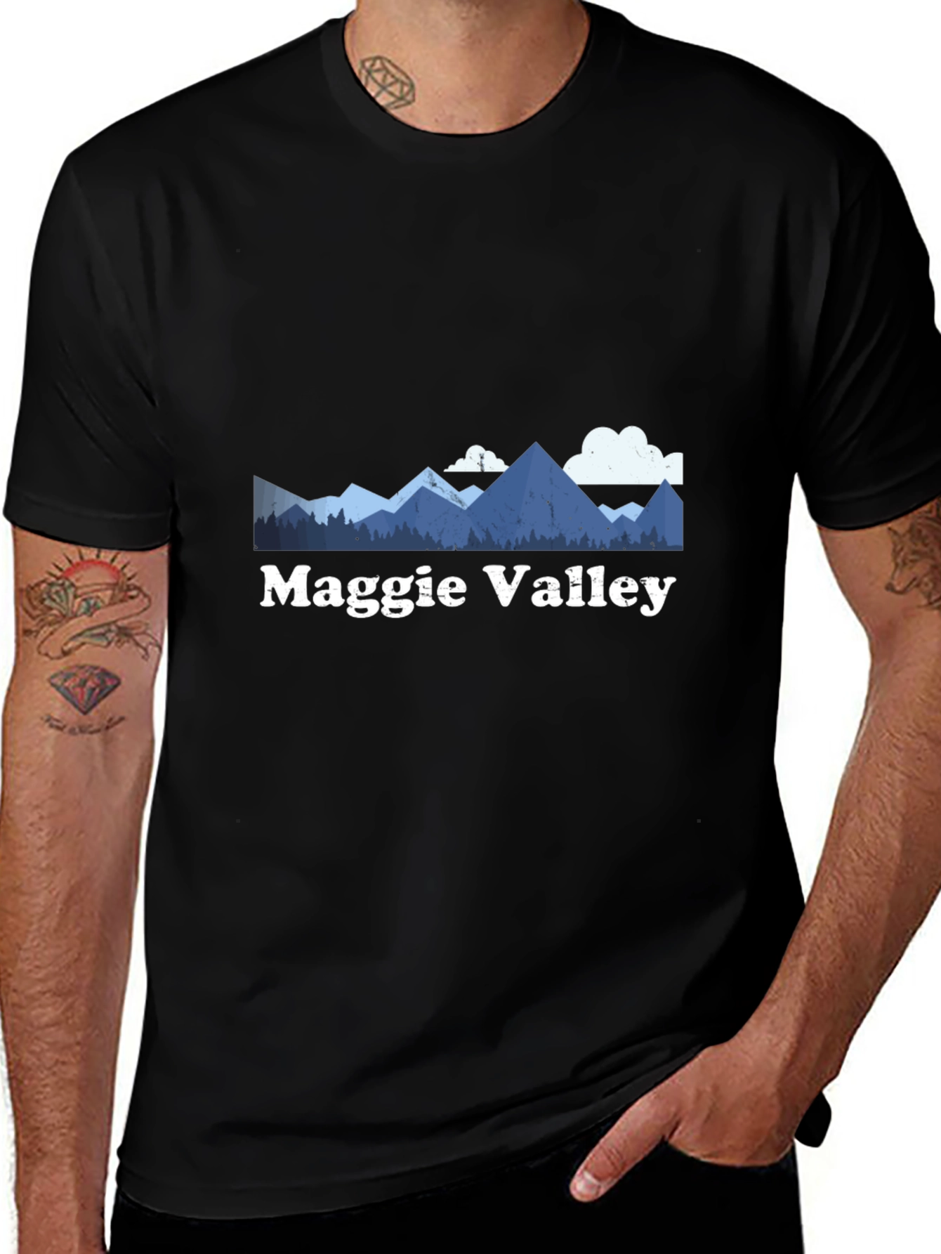 Maggie Valley Mountain Graphic Tee