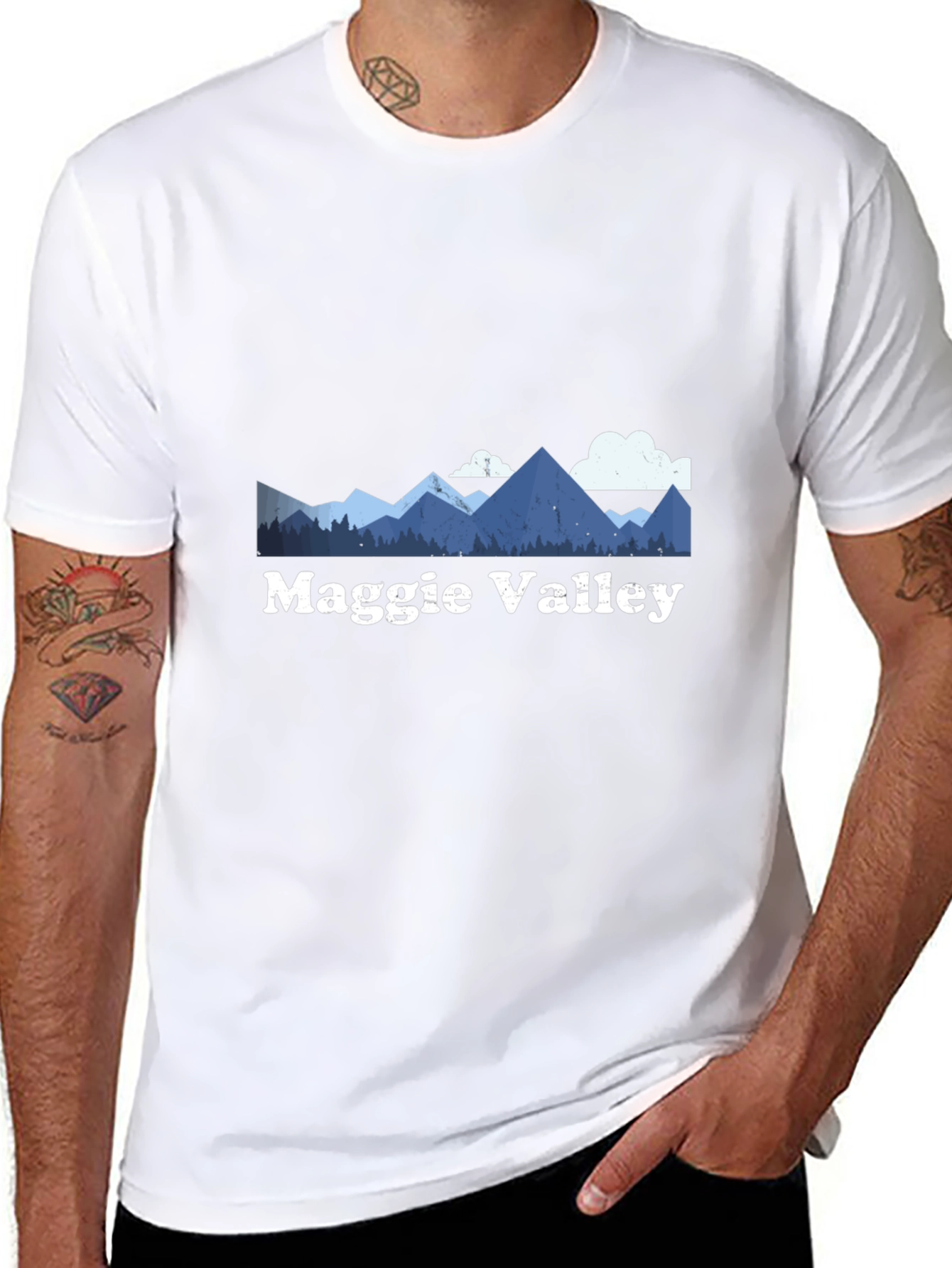 Maggie Valley Mountain Graphic Tee