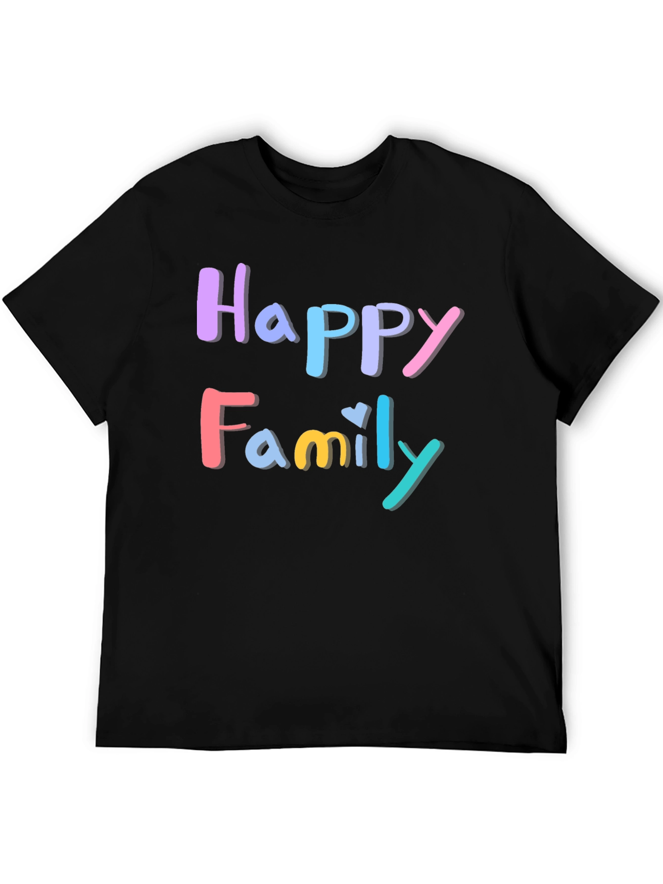 Happy Family T-Shirt - Stylish Graphic Tee