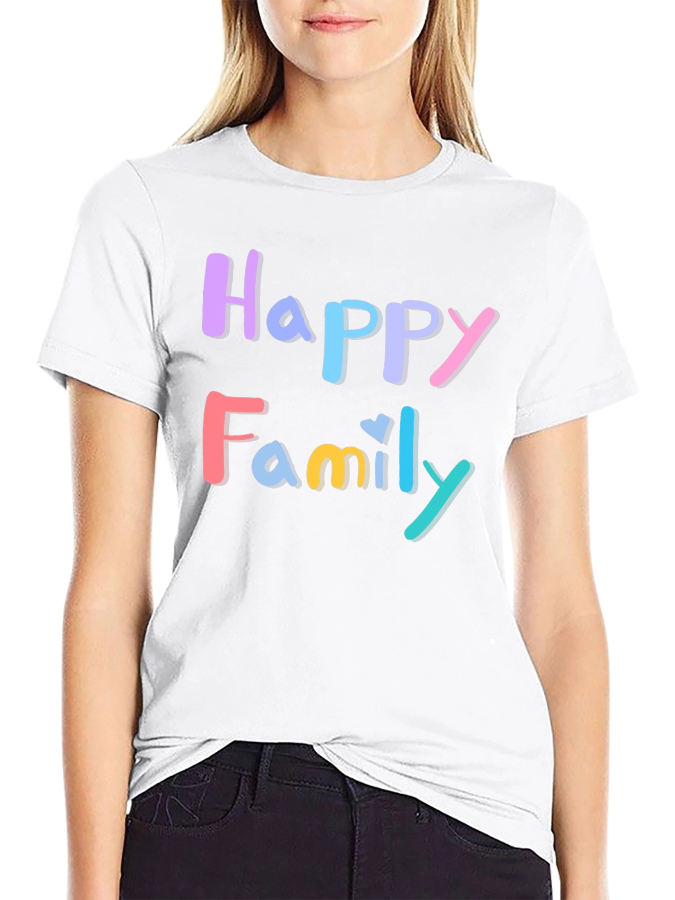 Happy Family T-Shirt - Stylish Graphic Tee