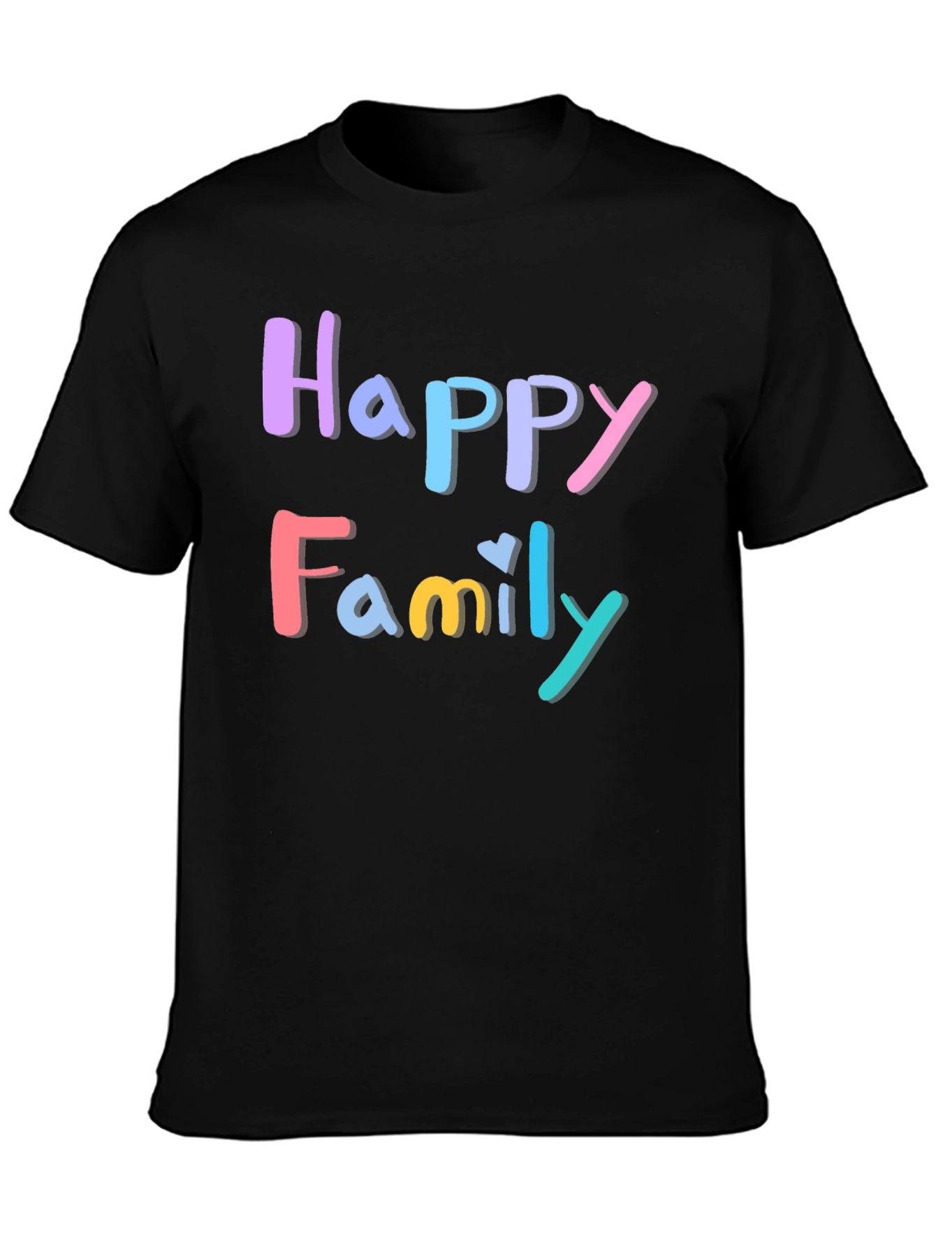Happy Family T-Shirt - Stylish Graphic Tee