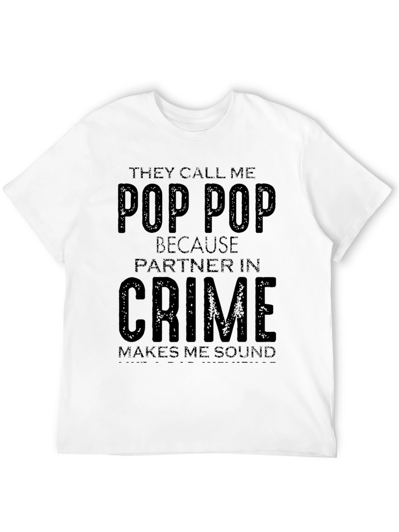 Pop Pop Partner In Crime T-Shirt