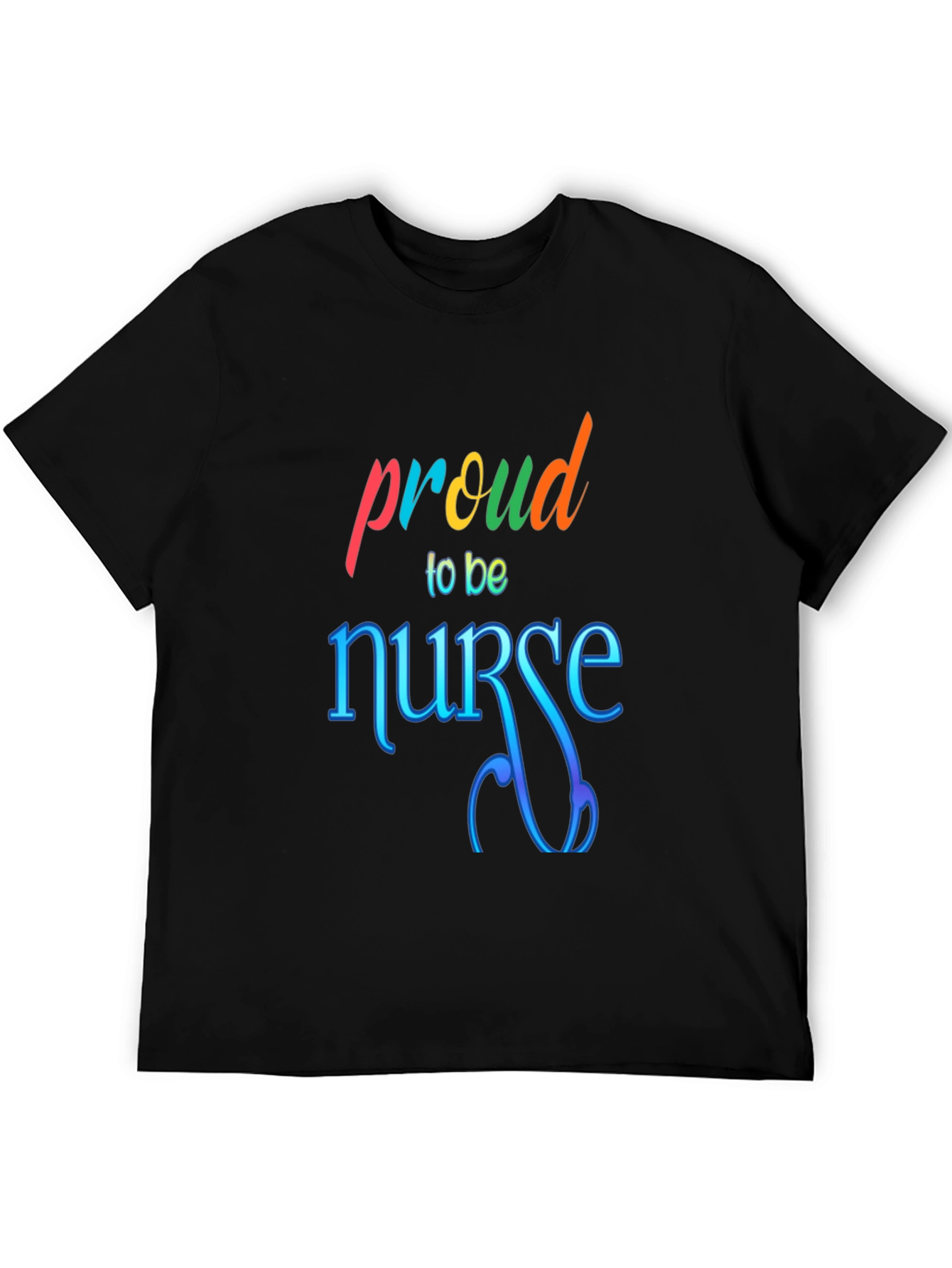 Proud Nurse Graphic Tee - Soft Cotton Comfort