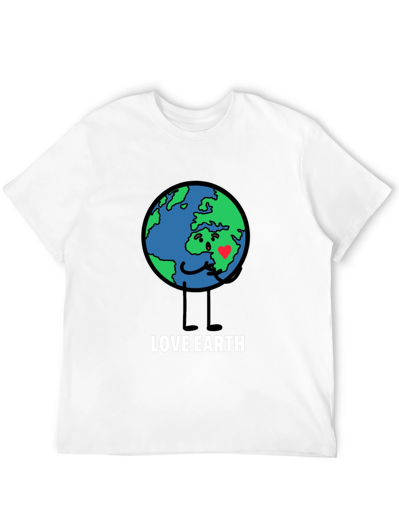 Love Earth Graphic Tee - Black