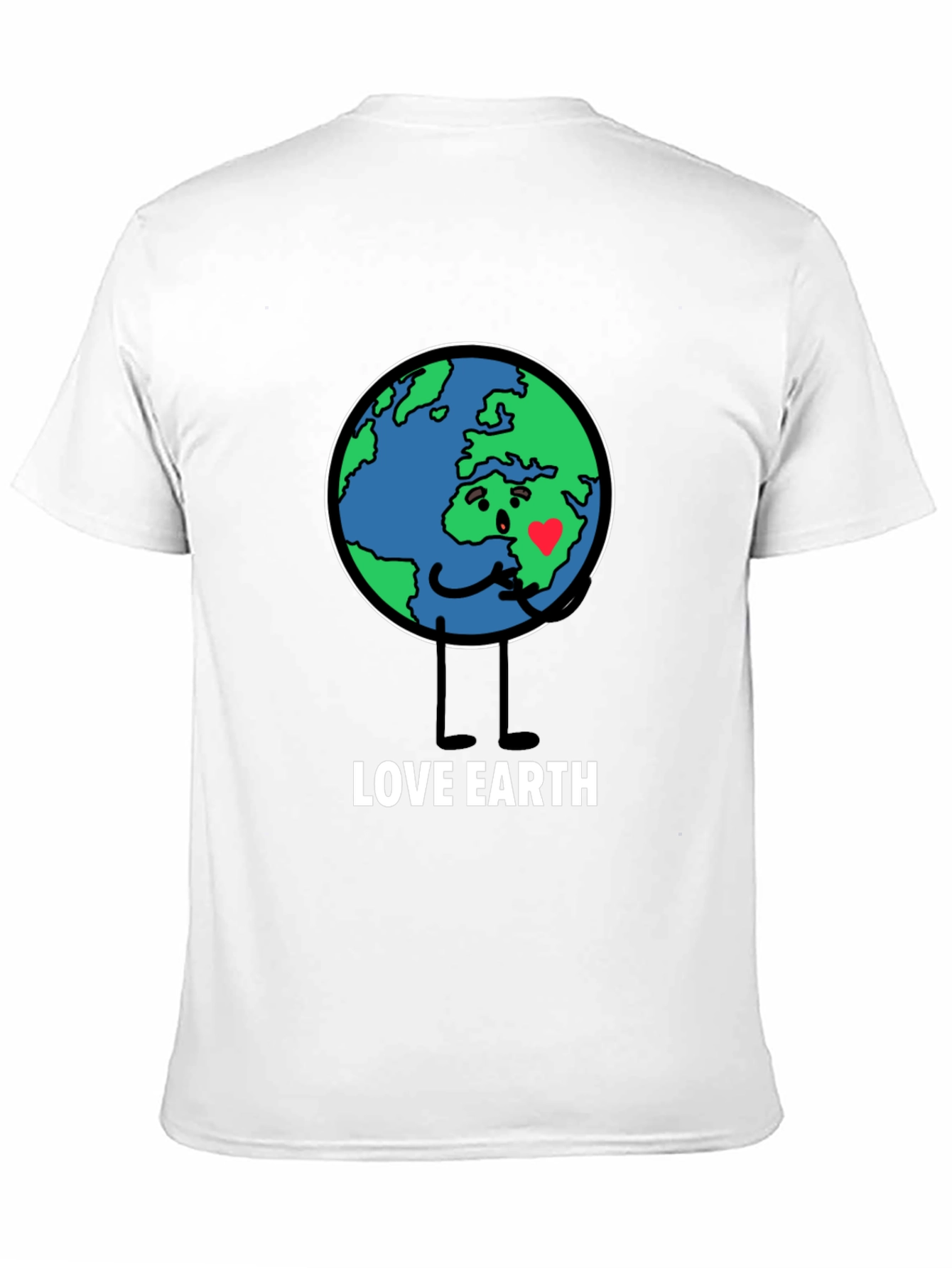 Love Earth Graphic Tee - Black