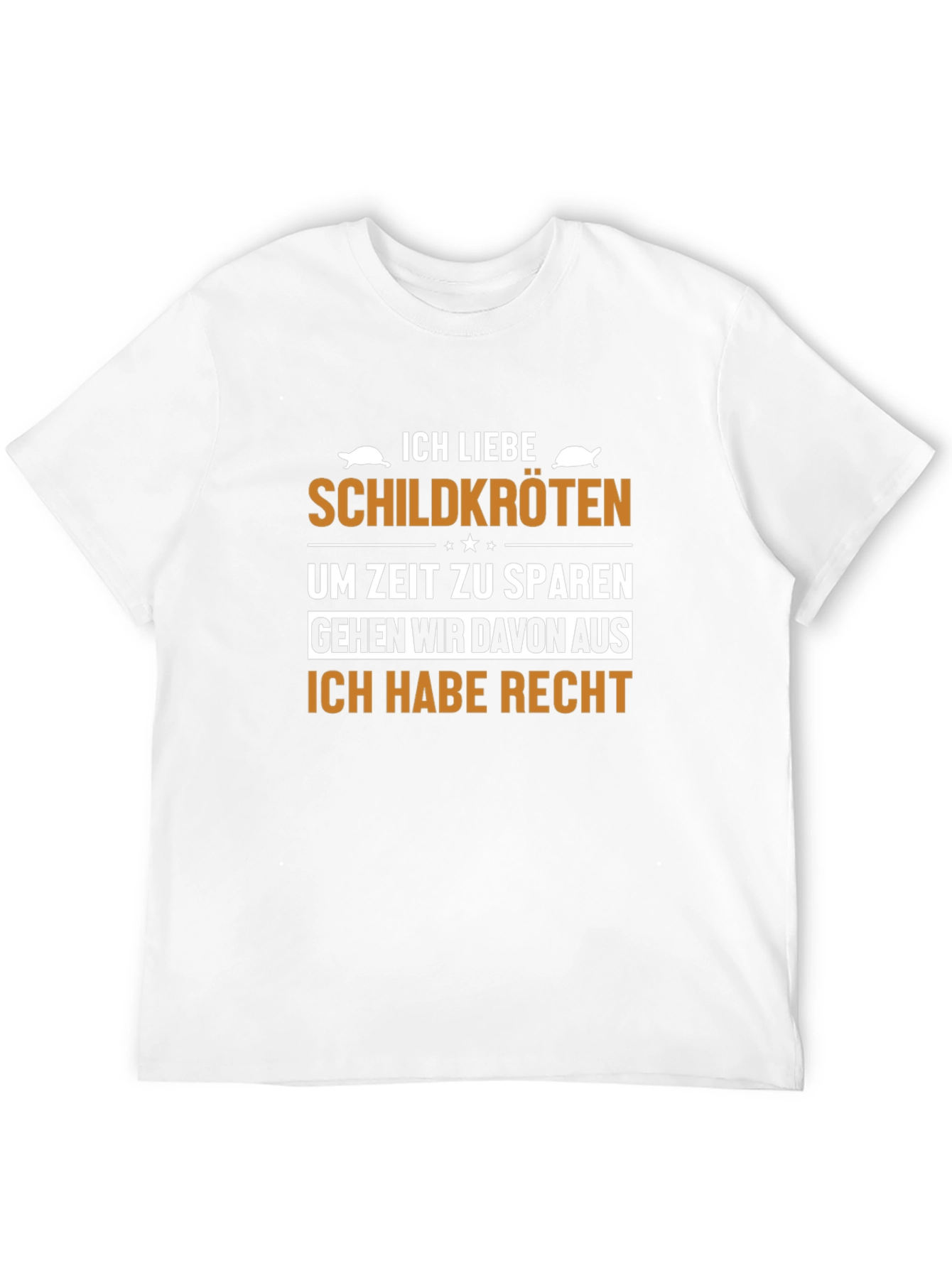 Ich Liebe Schildkröten T-Shirt Turtle Lover