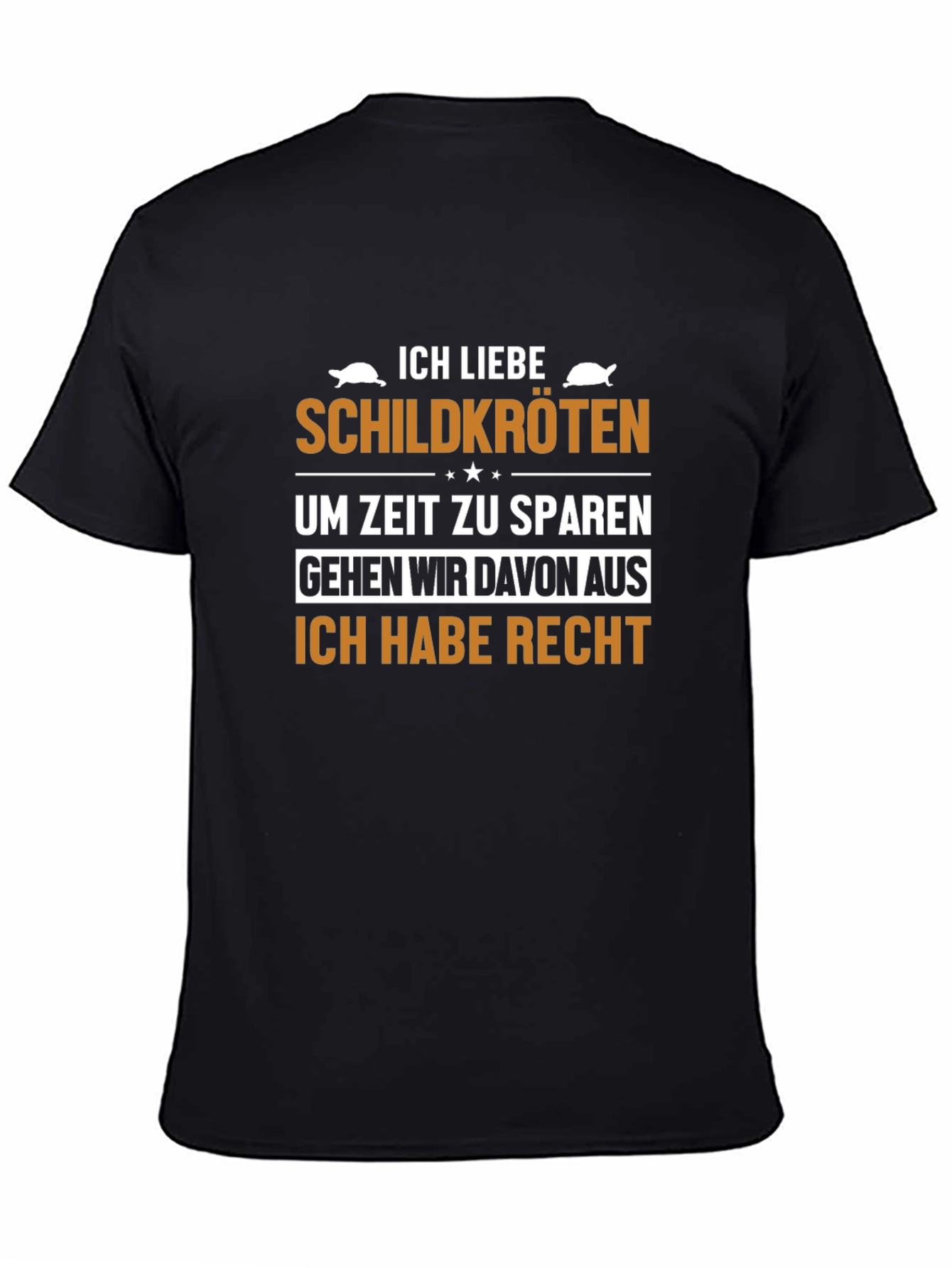 Ich Liebe Schildkröten T-Shirt Turtle Lover