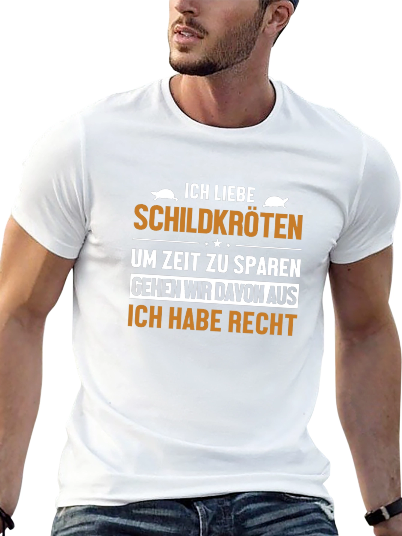 Ich Liebe Schildkröten T-Shirt Turtle Lover