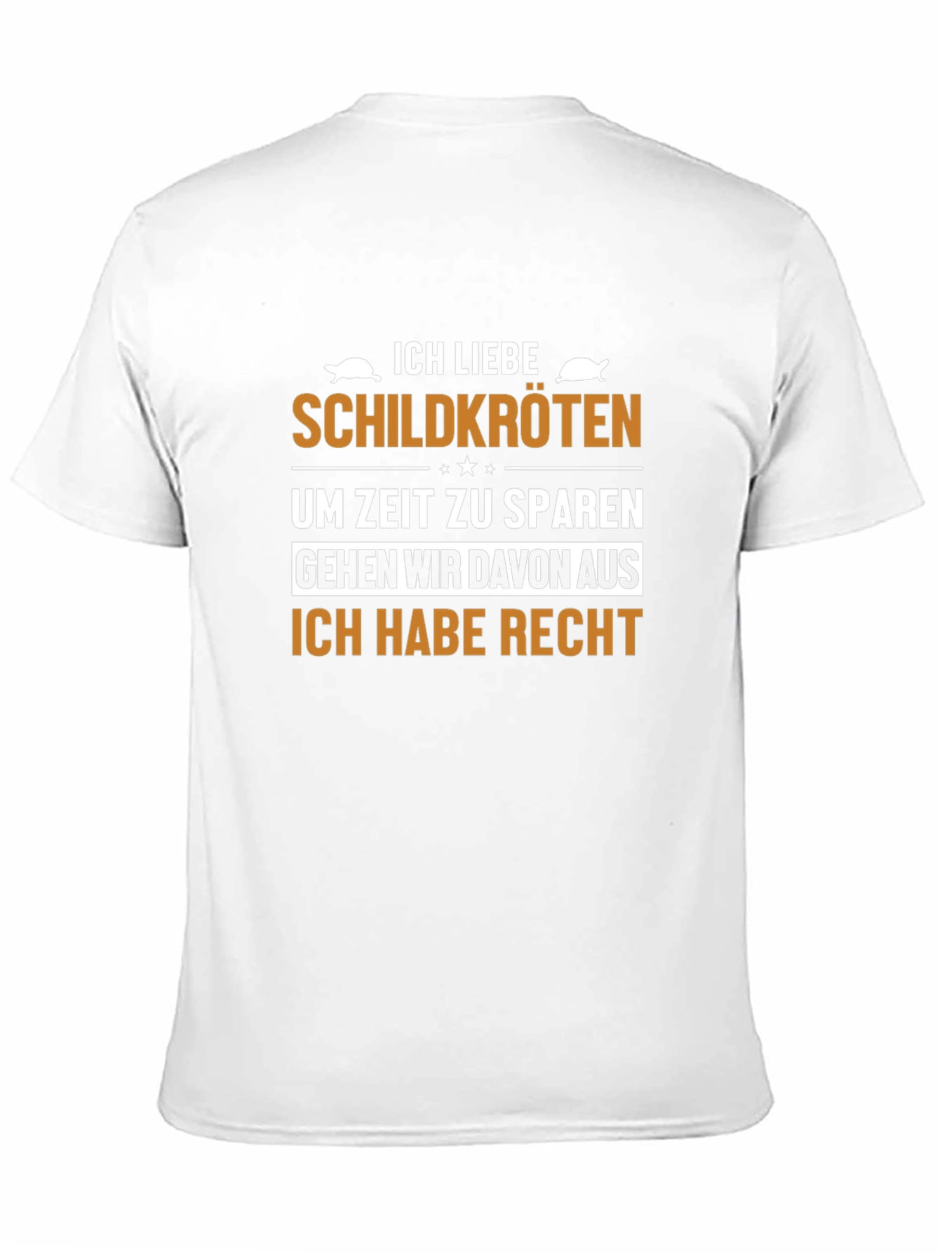 Ich Liebe Schildkröten T-Shirt Turtle Lover