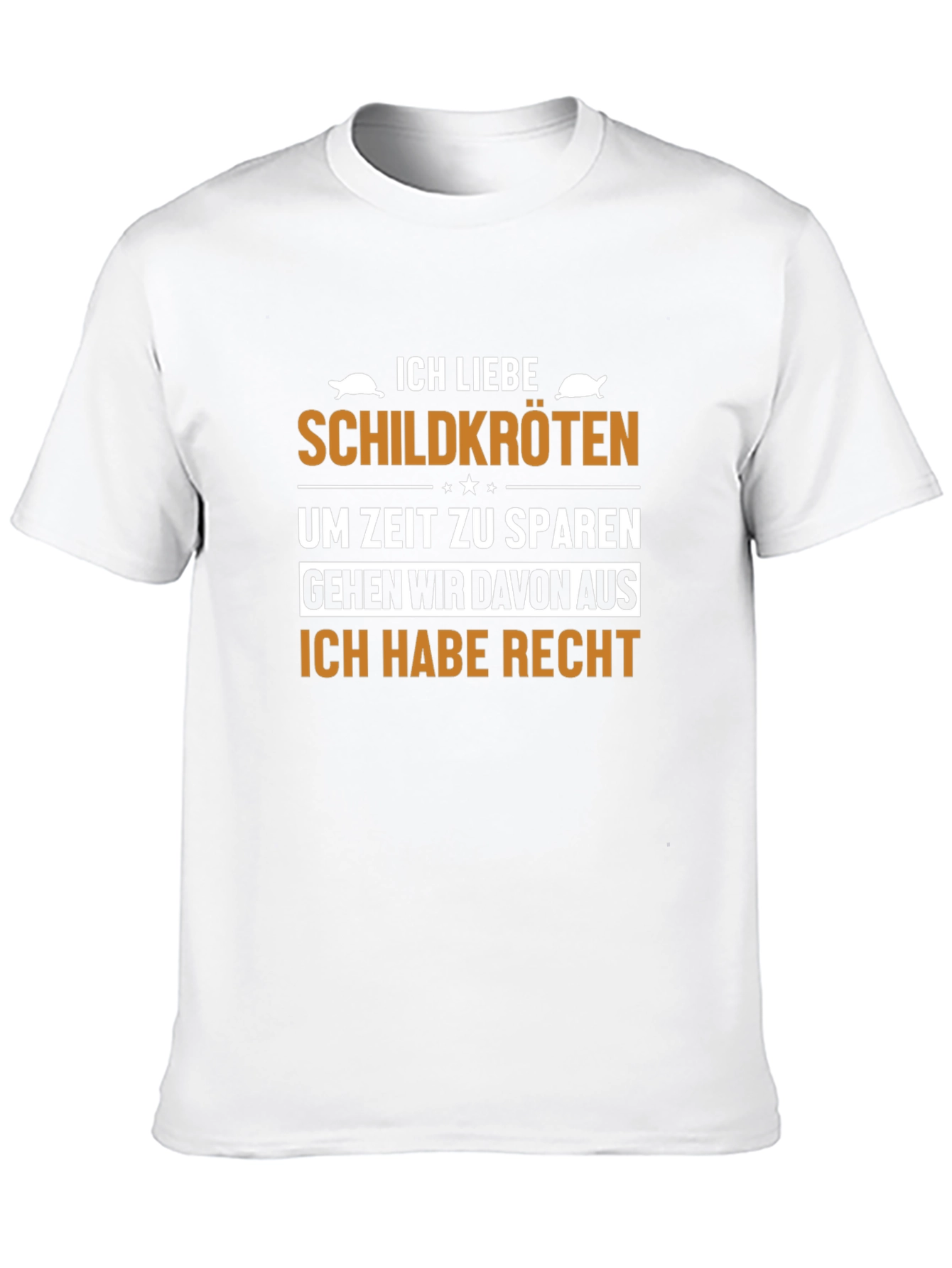 Ich Liebe Schildkröten T-Shirt Turtle Lover