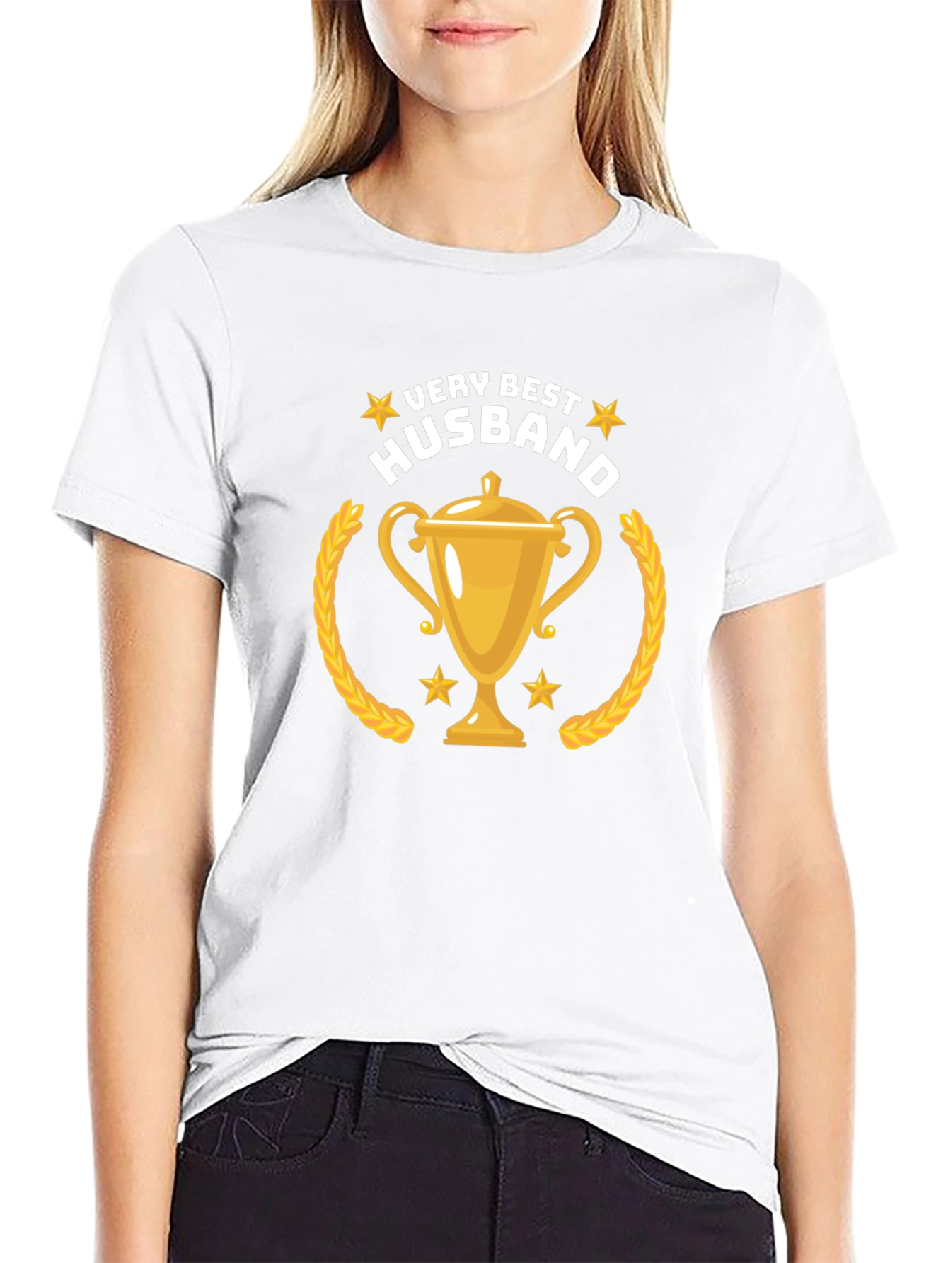 Very Best Husband Graphic Tee - Black