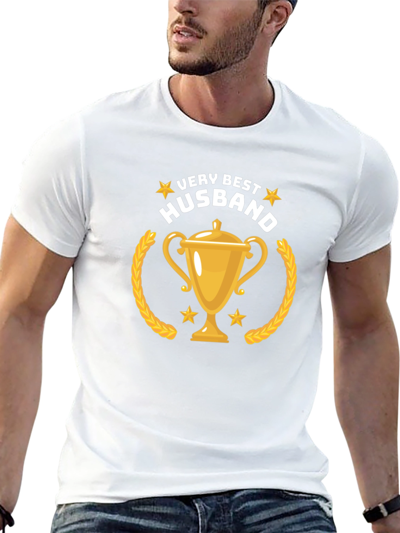 Very Best Husband Graphic Tee - Black