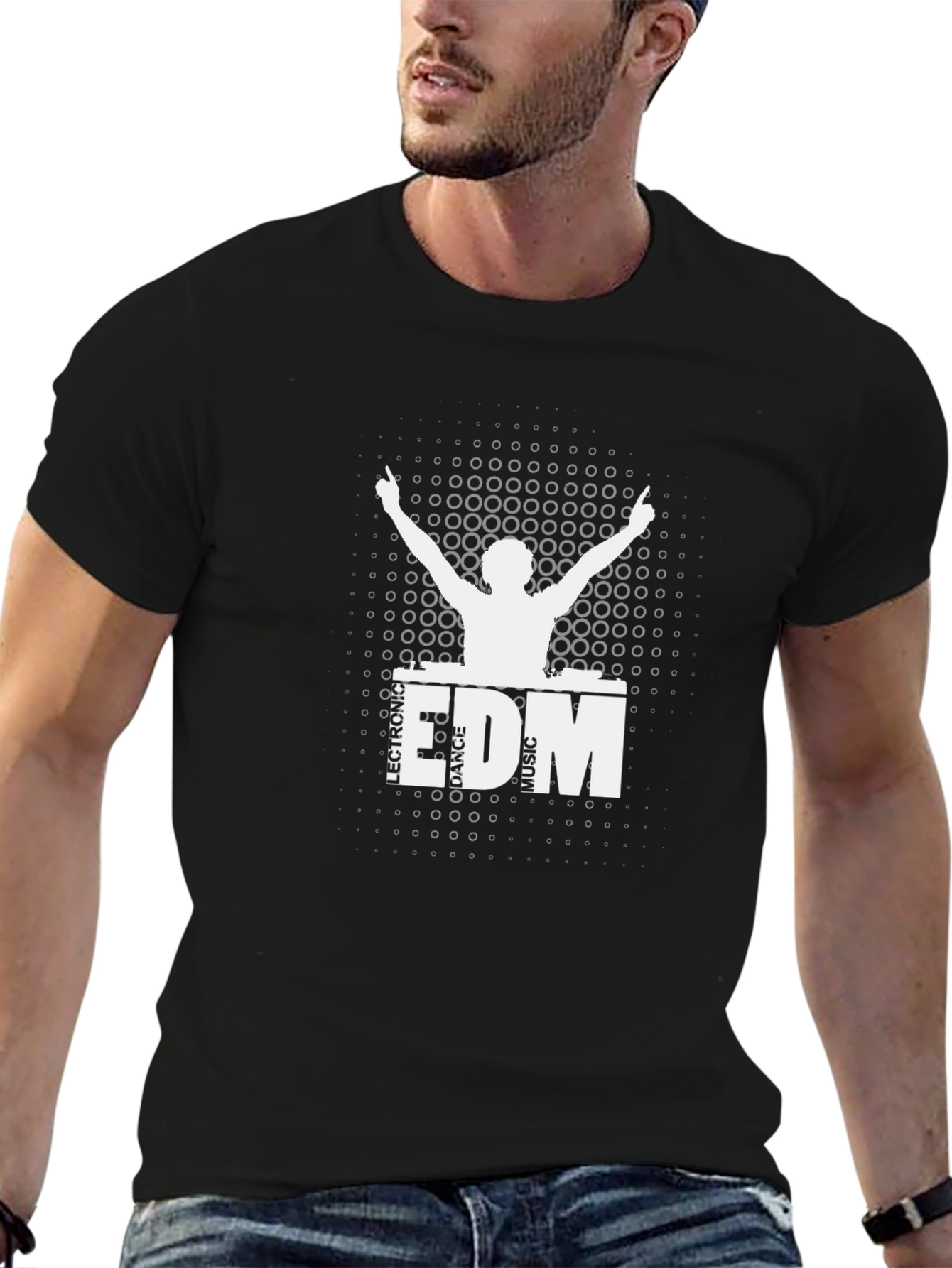 EDM DJ Graphic Tee - Electronic Dance Music Shirt