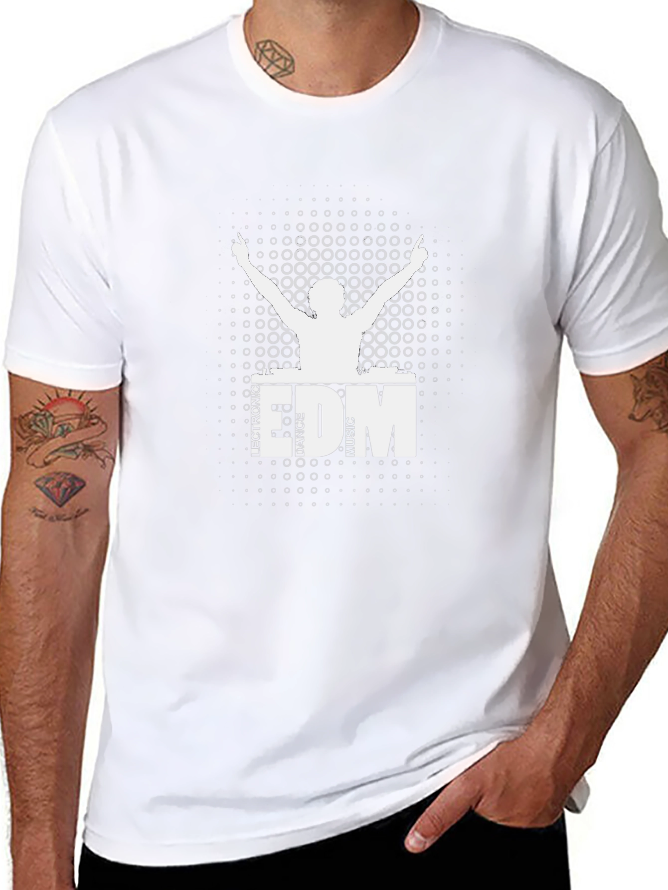 EDM DJ Graphic Tee - Electronic Dance Music Shirt