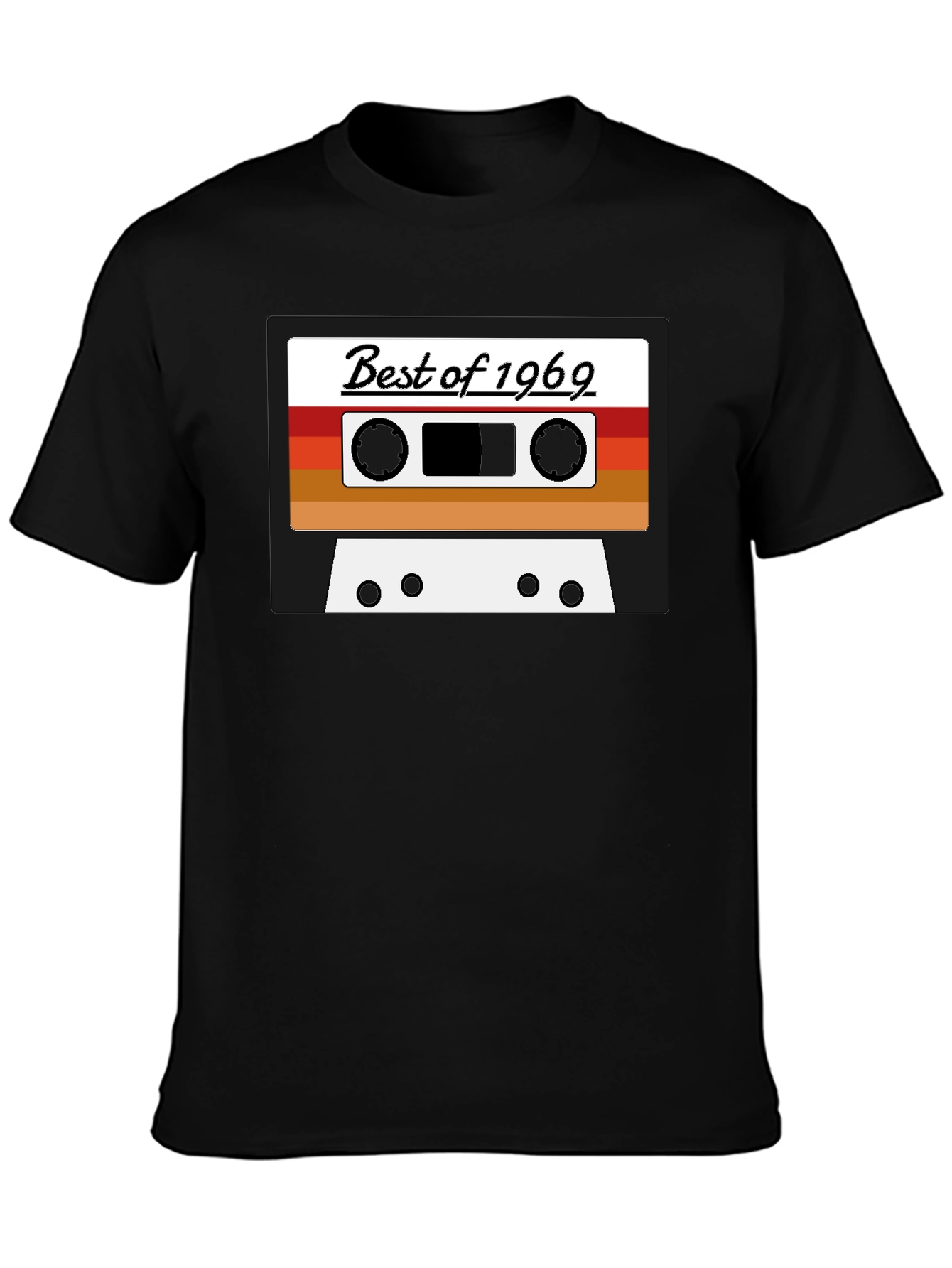 Retro Cassette Tape Best of 1969 Graphic T-Shirt