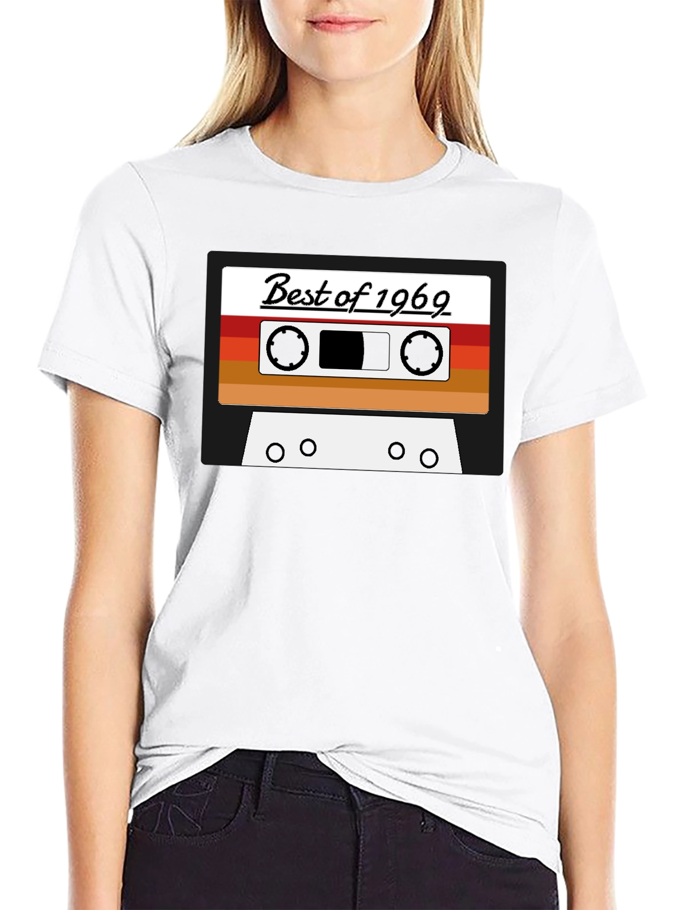 Retro Cassette Tape Best of 1969 Graphic T-Shirt